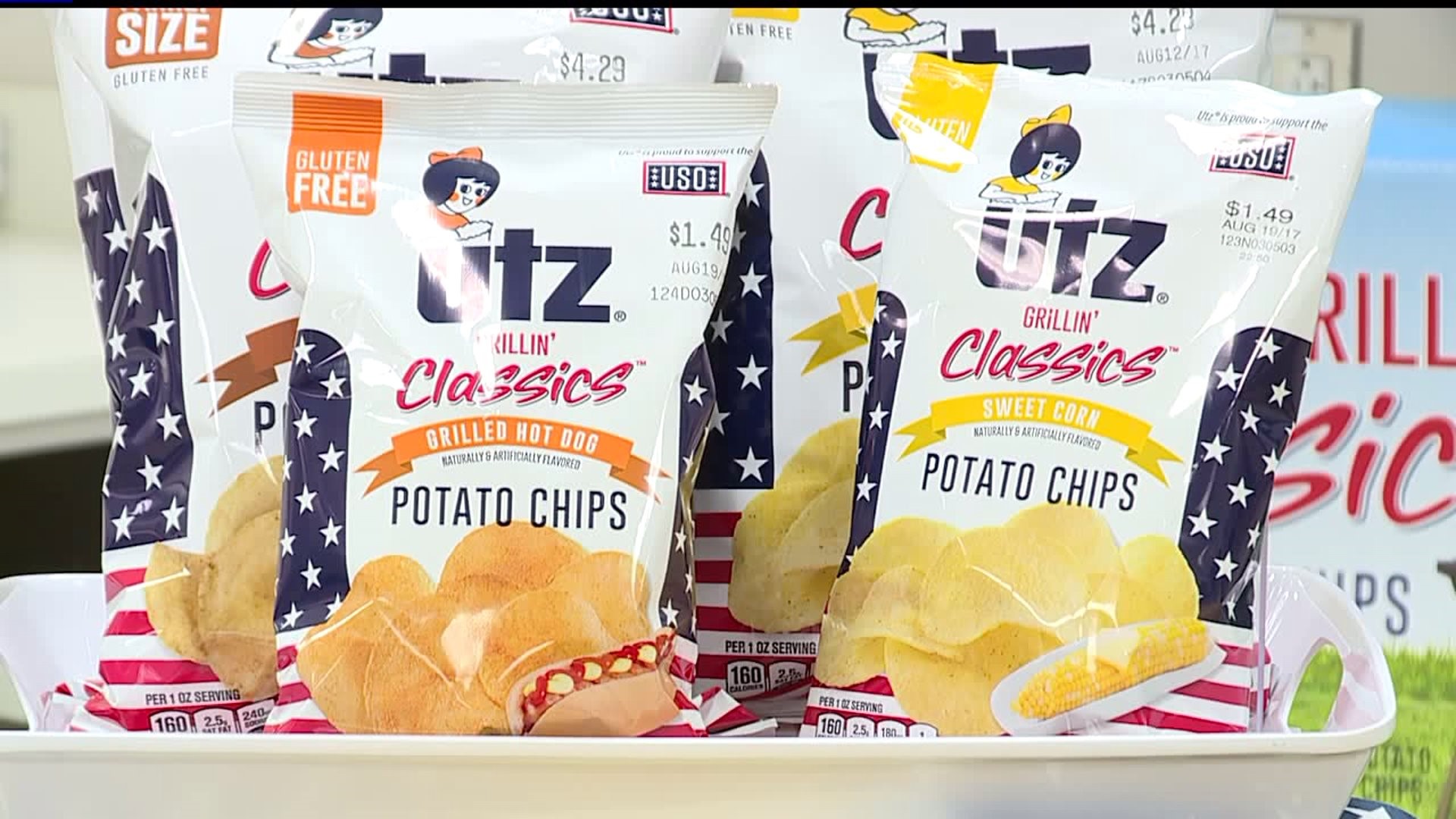 Checking out Utz snack foods, a Hanover staple!