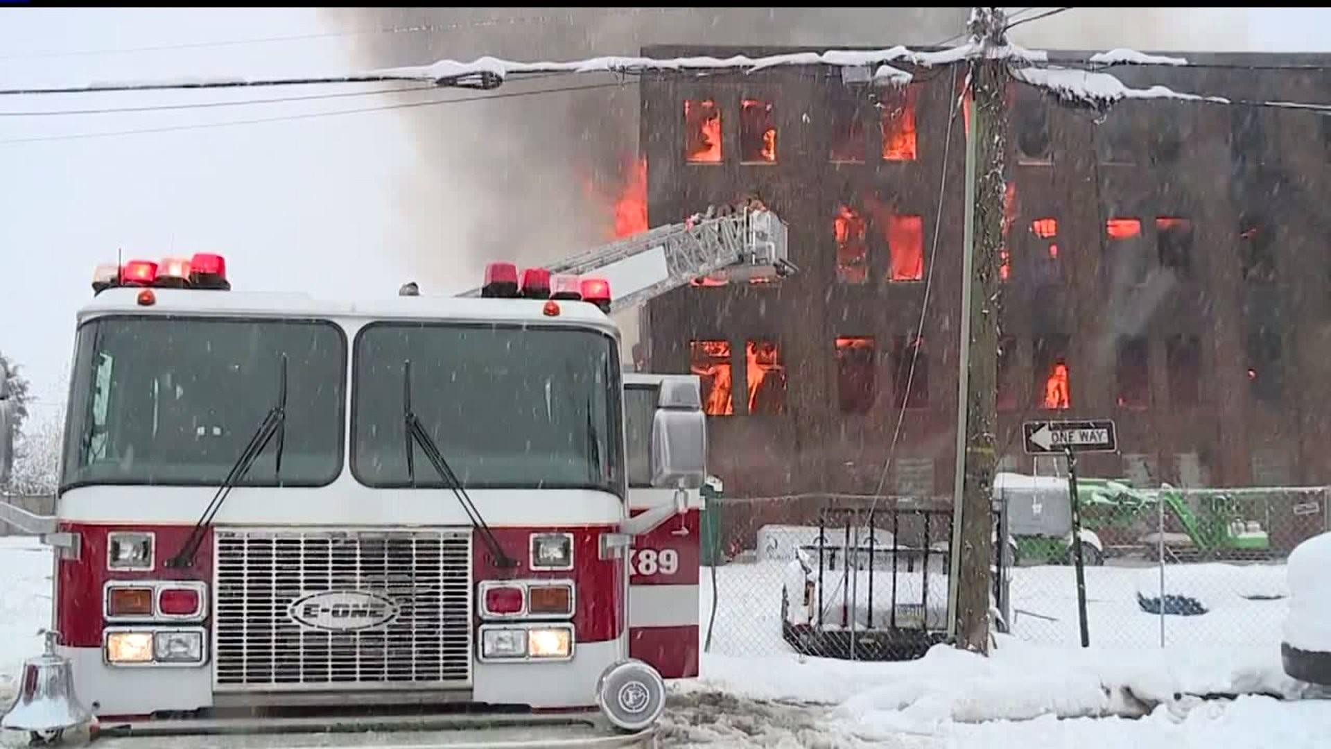 Fire destroys soon-to-be apartment building in York