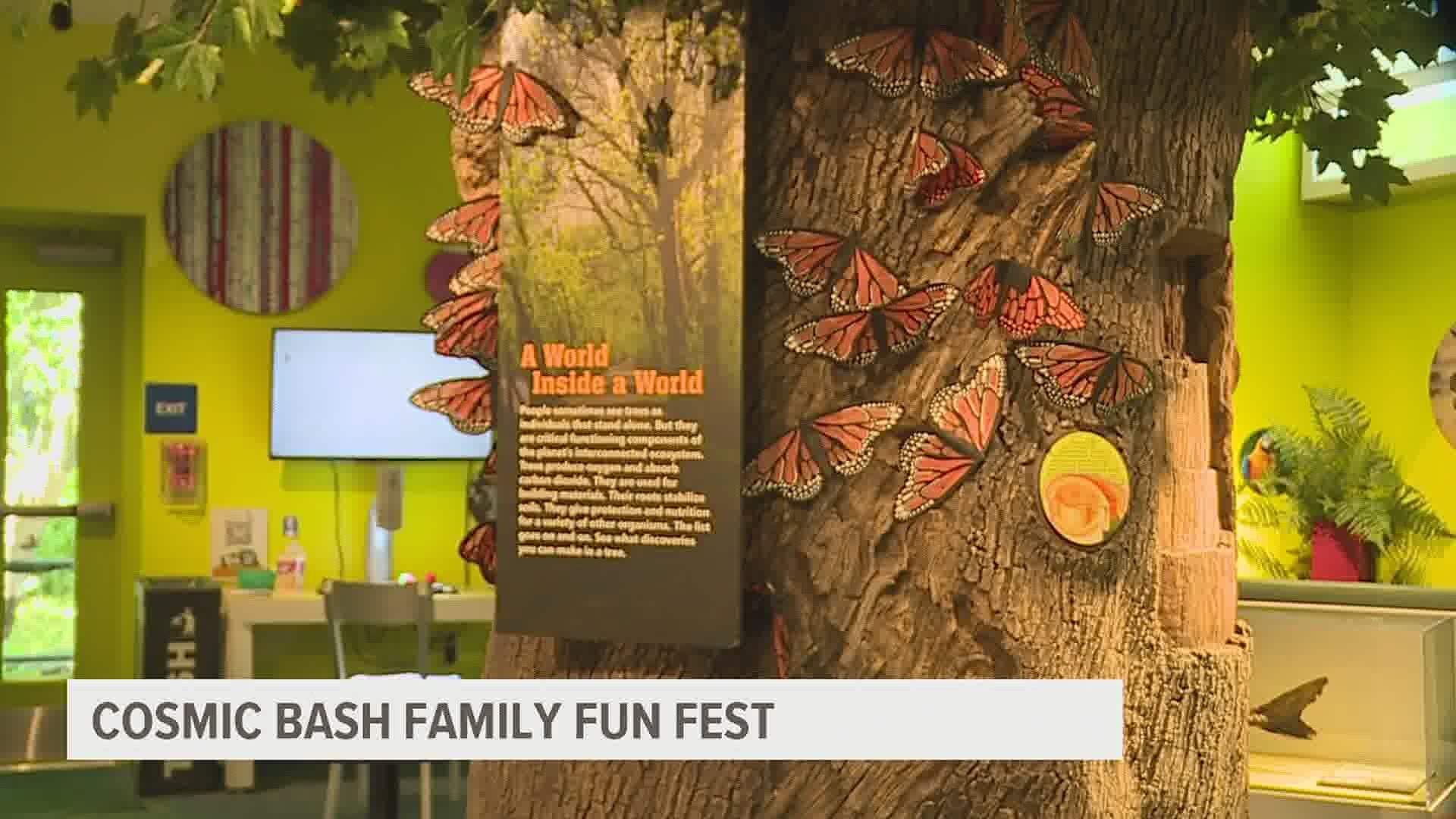 The North Museum of Nature and Science held the Cosmic Bash Family Fun Fest in Lancaster today to promote learning about the natural world around us.