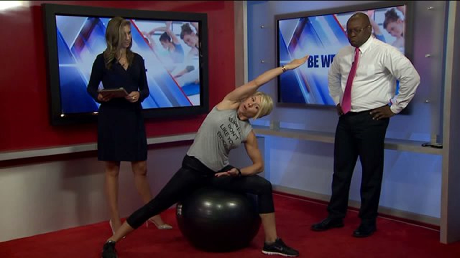 Be Well: Strengthen your core with stability ball training
