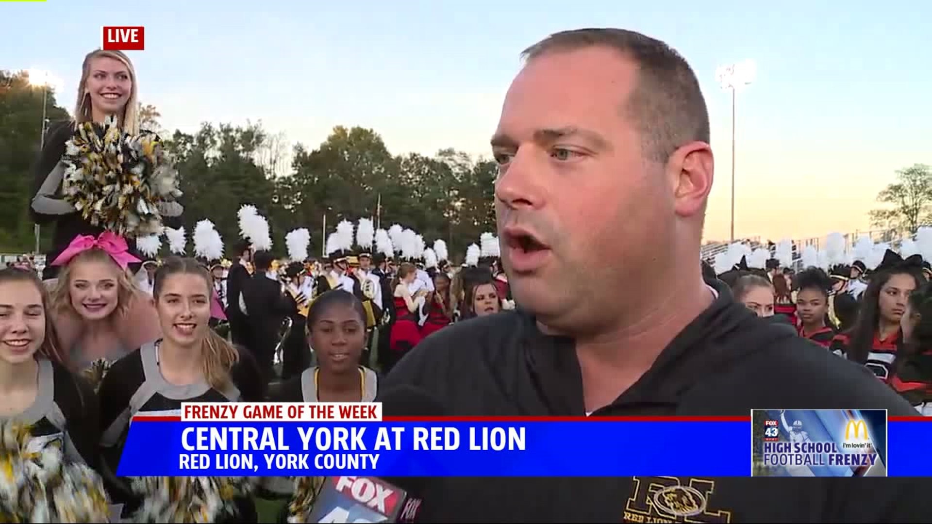HSFF `Game of the Week` Red Lion head coach, Jesse Shay interview