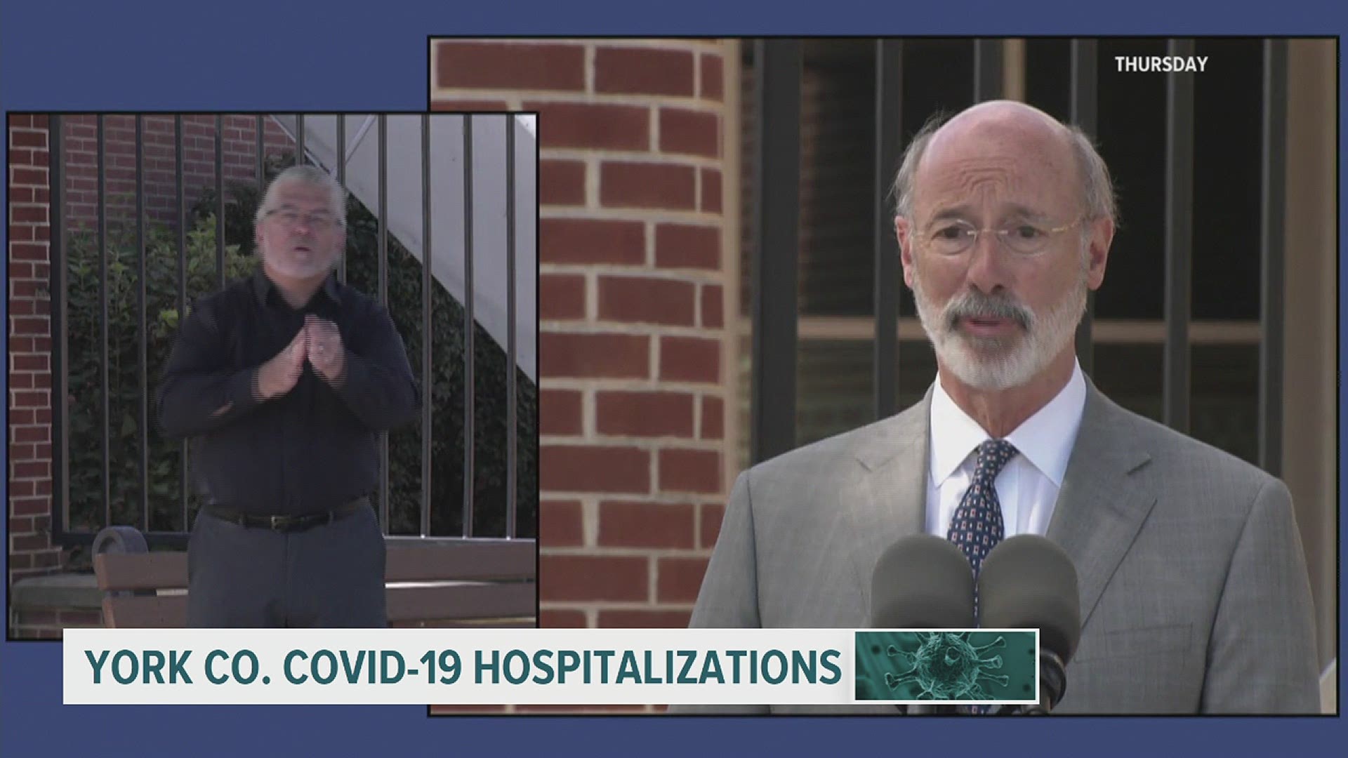 York County has 93 hospitalizations, just behind Philadelphia County, which has 117 patients hospitalized for COVID-19.