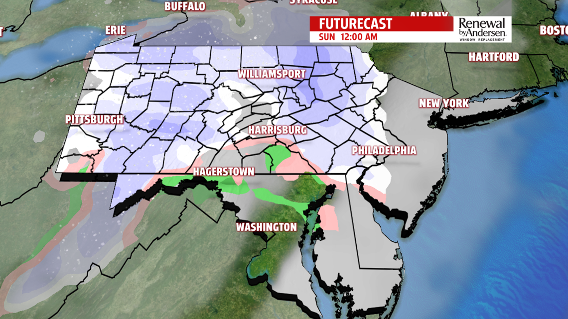Mostly cloudy skies to stay, watching weekend snow chance before big ...
