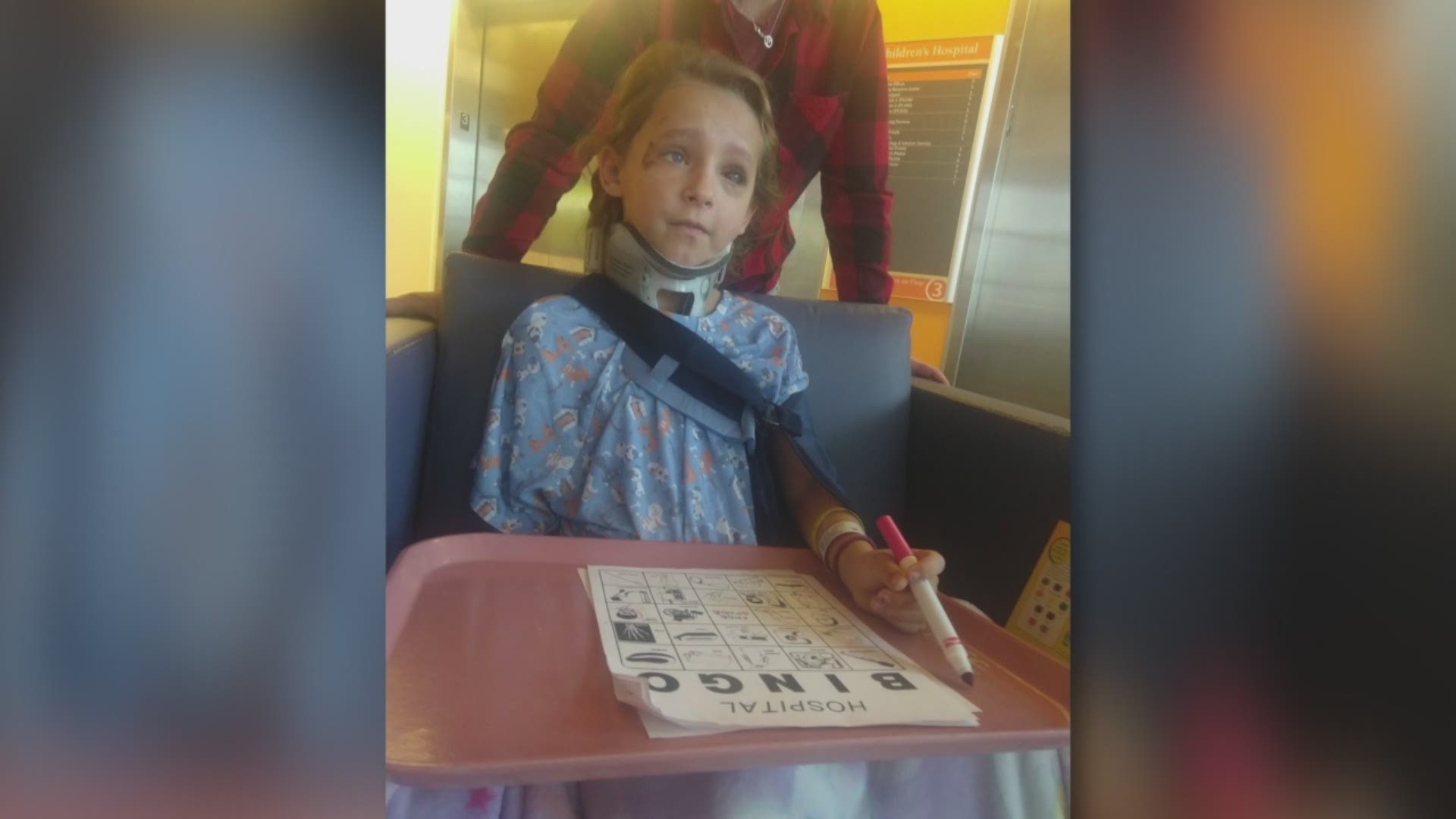 Melissa Negley's 8-year-old daughter, Haley Detman, was run over by a tractor. All she wants to help make her feel better are get-well cards