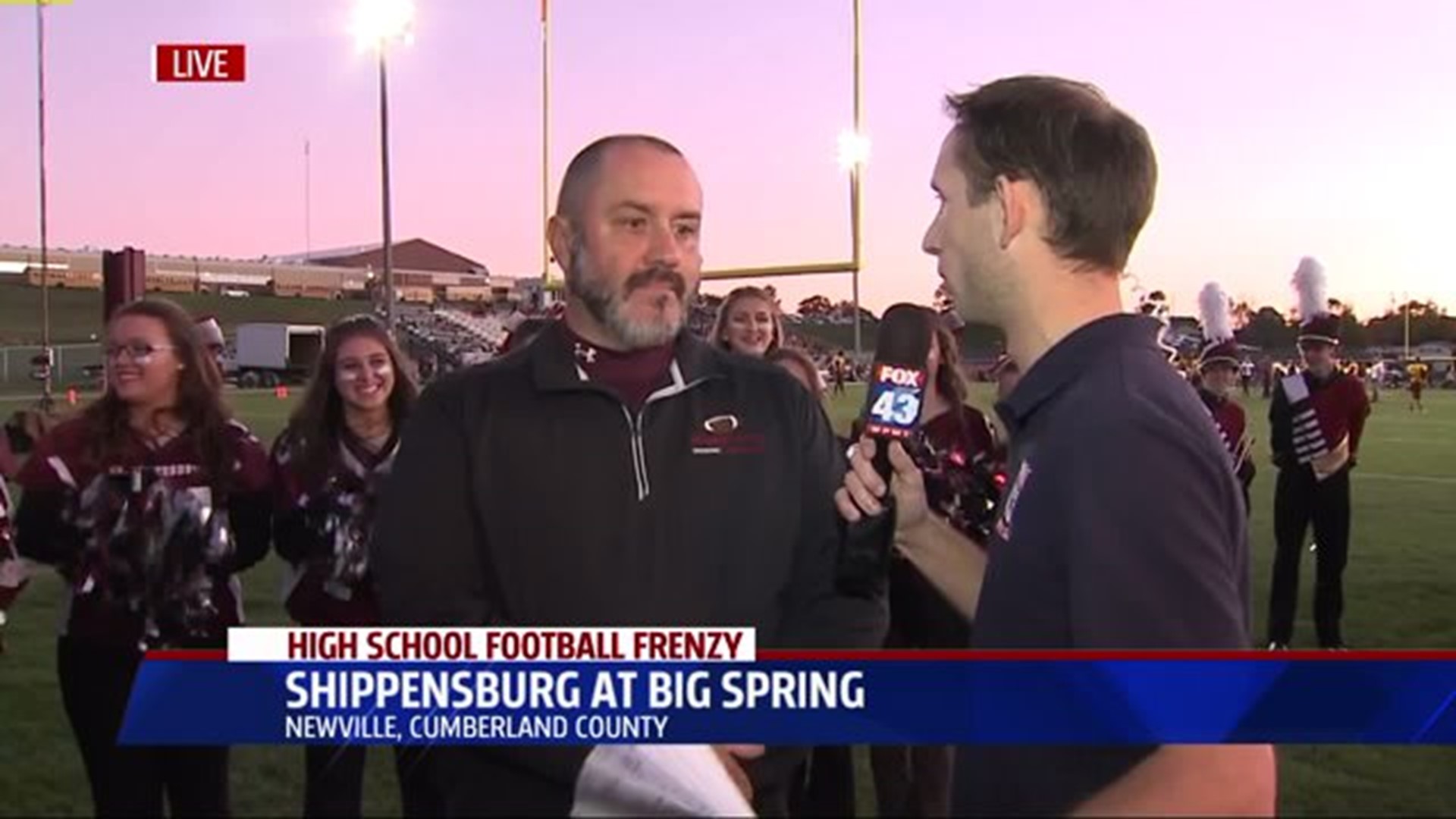 HSFF `Game of the Week` Eric Foust Shippensburg coach interview