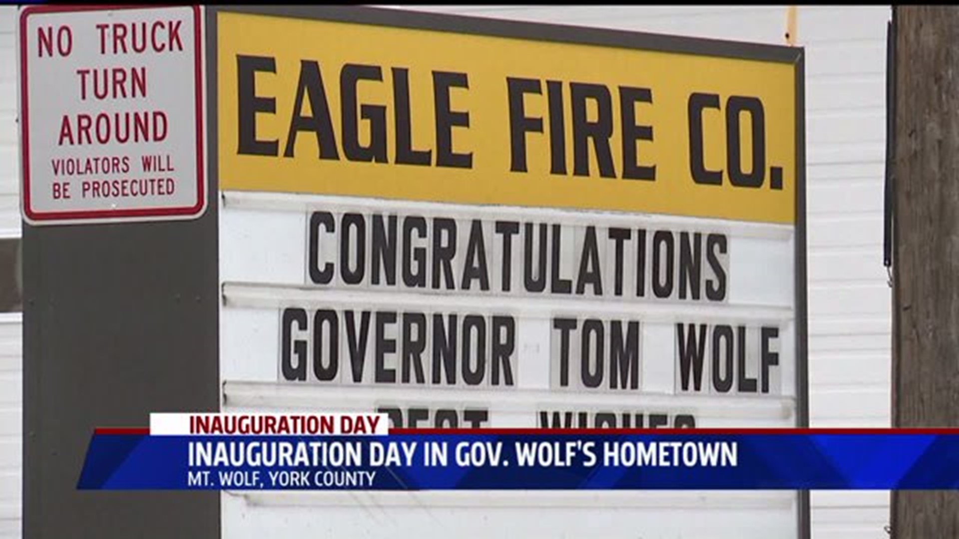 Mt. Wolf Community comes to celebrate Gov. Tom Wolf Inauguration Day