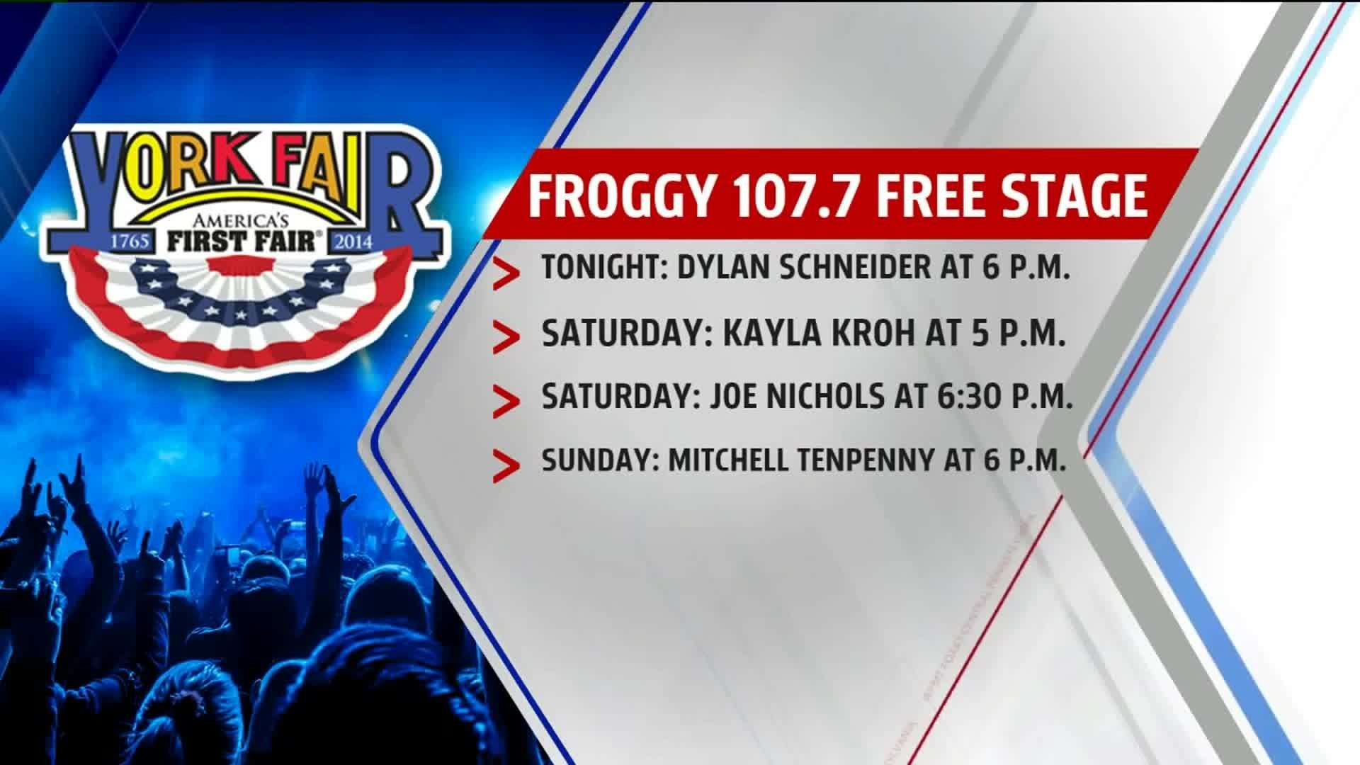 Froggy Free Stage serves as settings for young artists