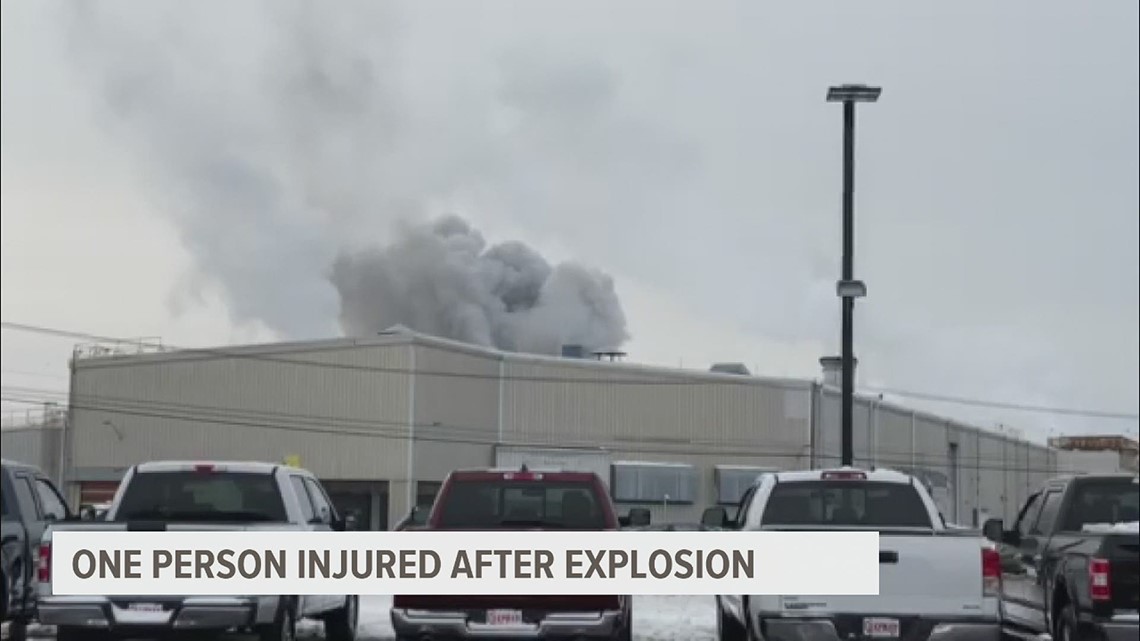 'It shook everything:' At least one employee injured after explosion at ...