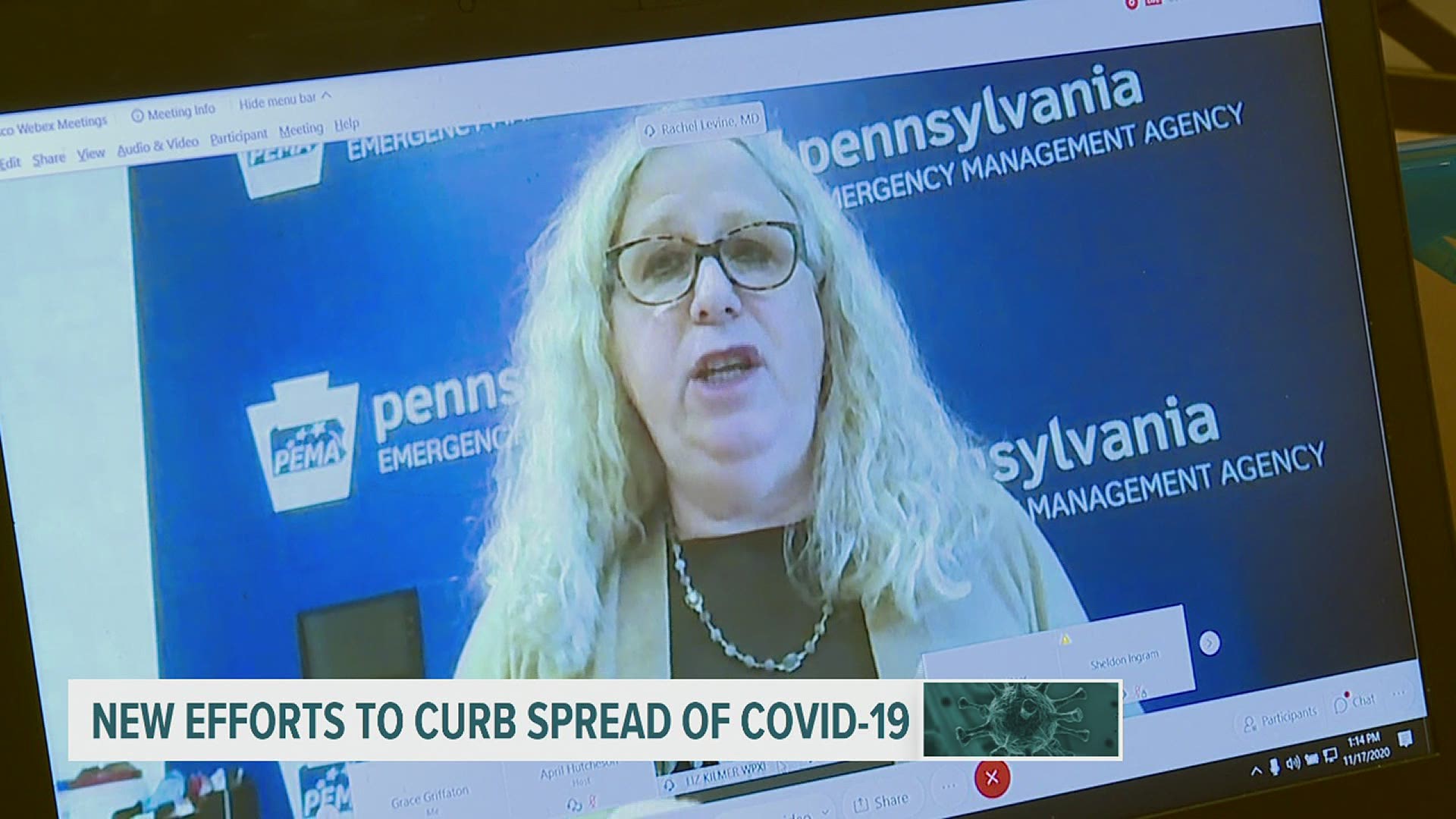 Dr. Rachel Levine announced “targeted efforts to control the spread of COVID-19 in Pennsylvania," including strengthened mask orders and new test requirements.