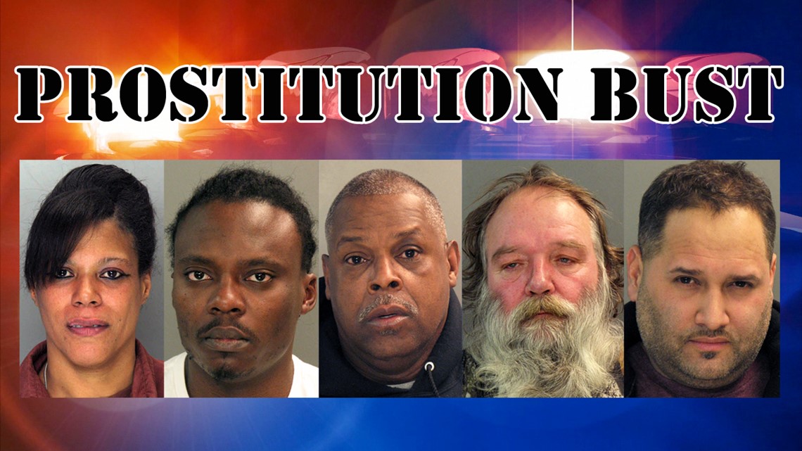 Undercover Prostitution Sting Nets 5 Arrests In Lancaster City 