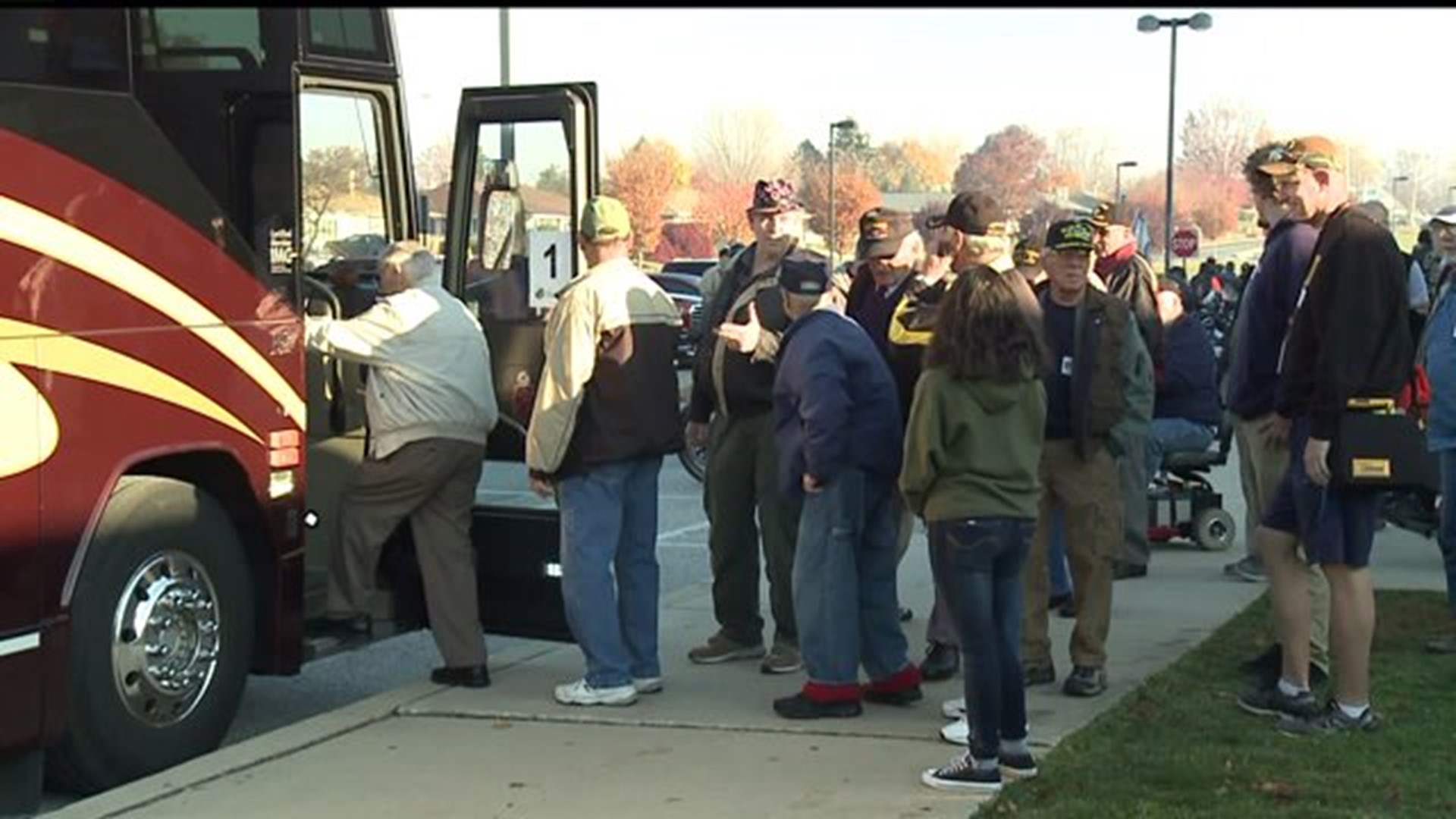 Local veterans get free trip to nation`s capital