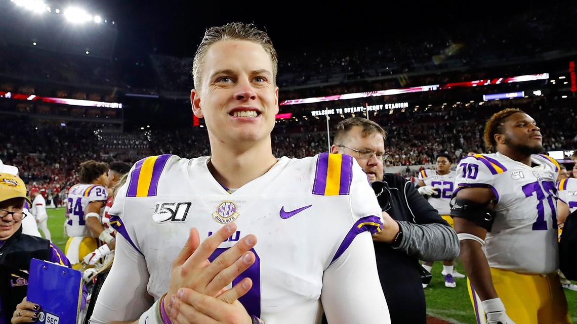 LSU QB Joe Burrow named Heisman Trophy finalist