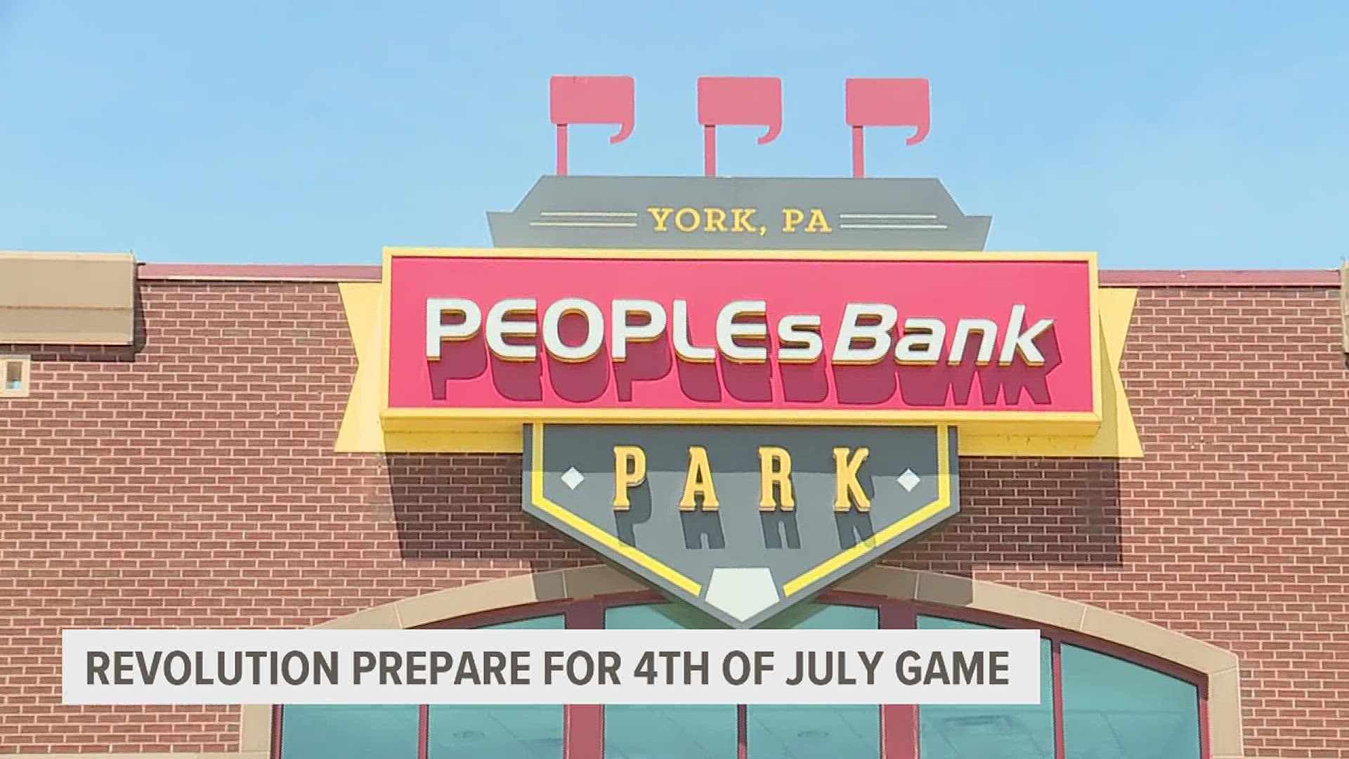 The Revs celebrate Fourth of July with themed gifts and prizes