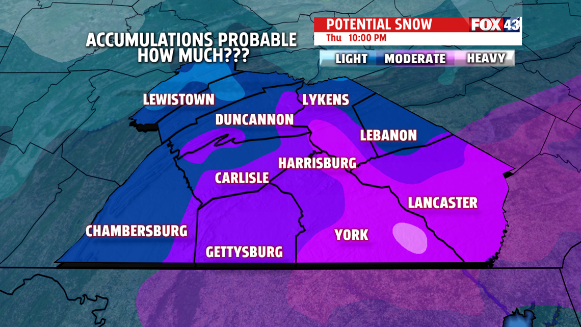 Winter Storm Warning Wednesday and Thursday