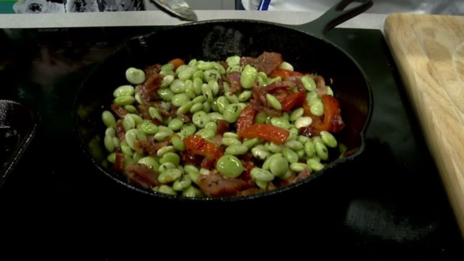Getting ready for Cinco De Mayo and Mother`s Day, baby Lima beans and Blue Moon