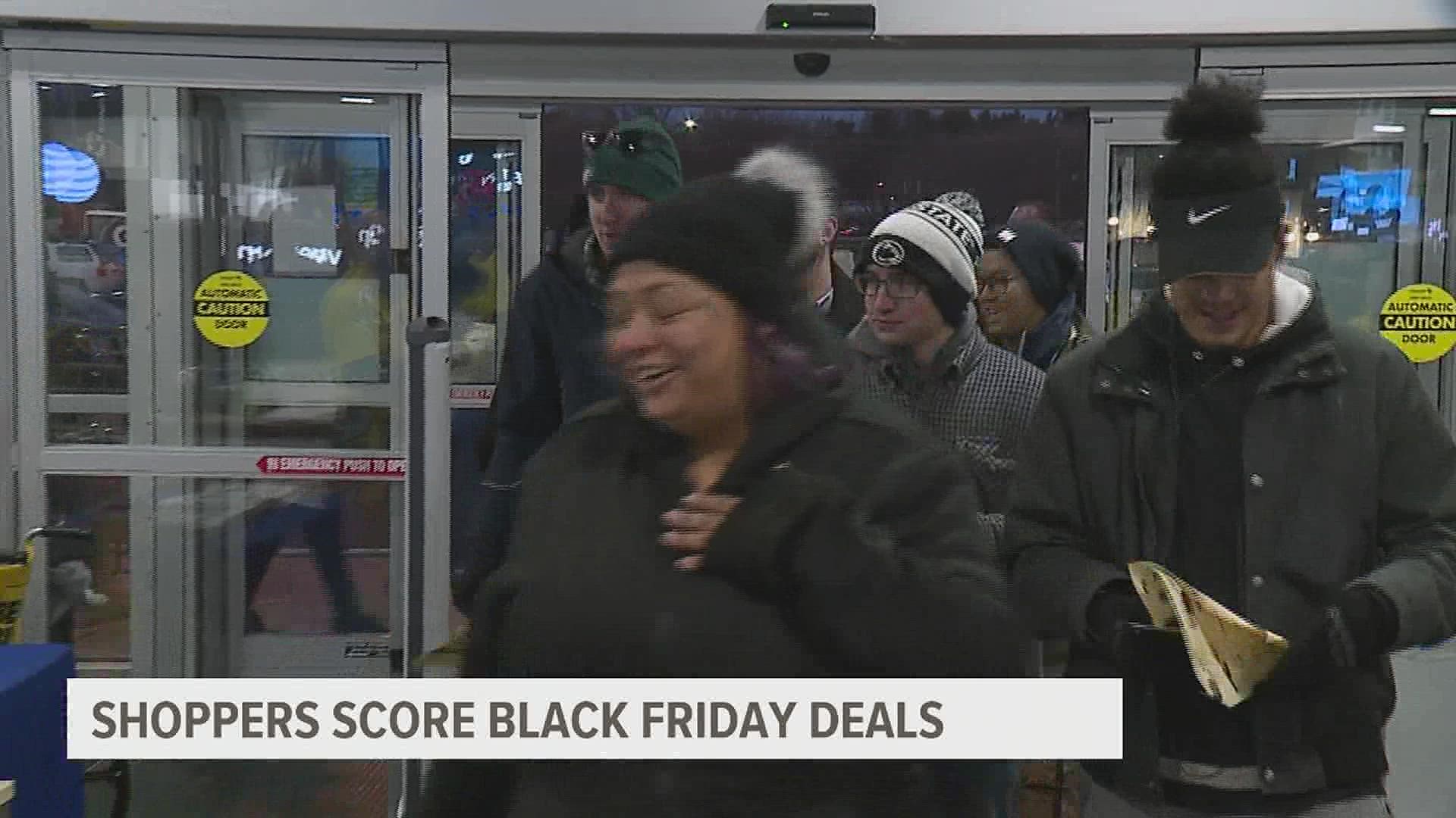The National Retail Federation says Americans are expected to spend at least $108 million on Black Friday