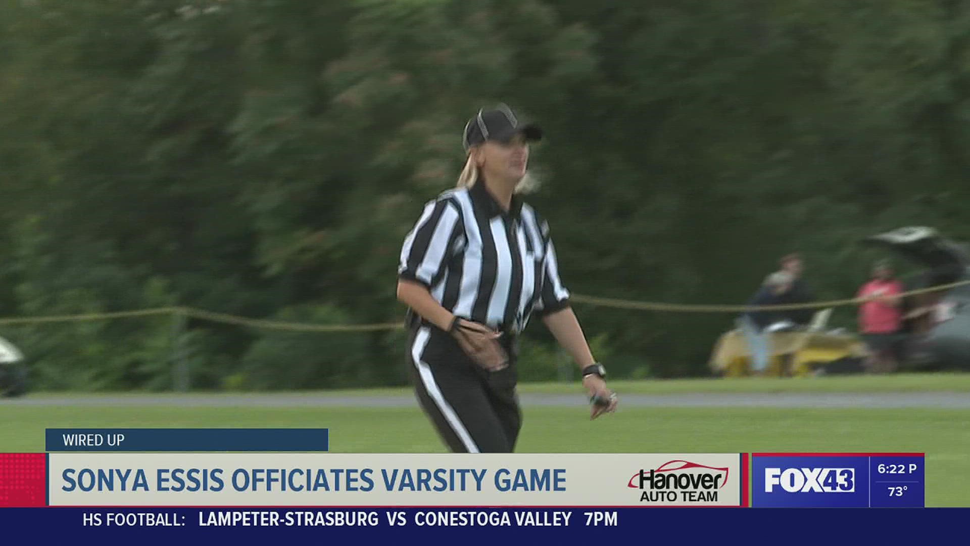 HSFF 'Wired Up' with Sonya Essis who officiates a varsity game.