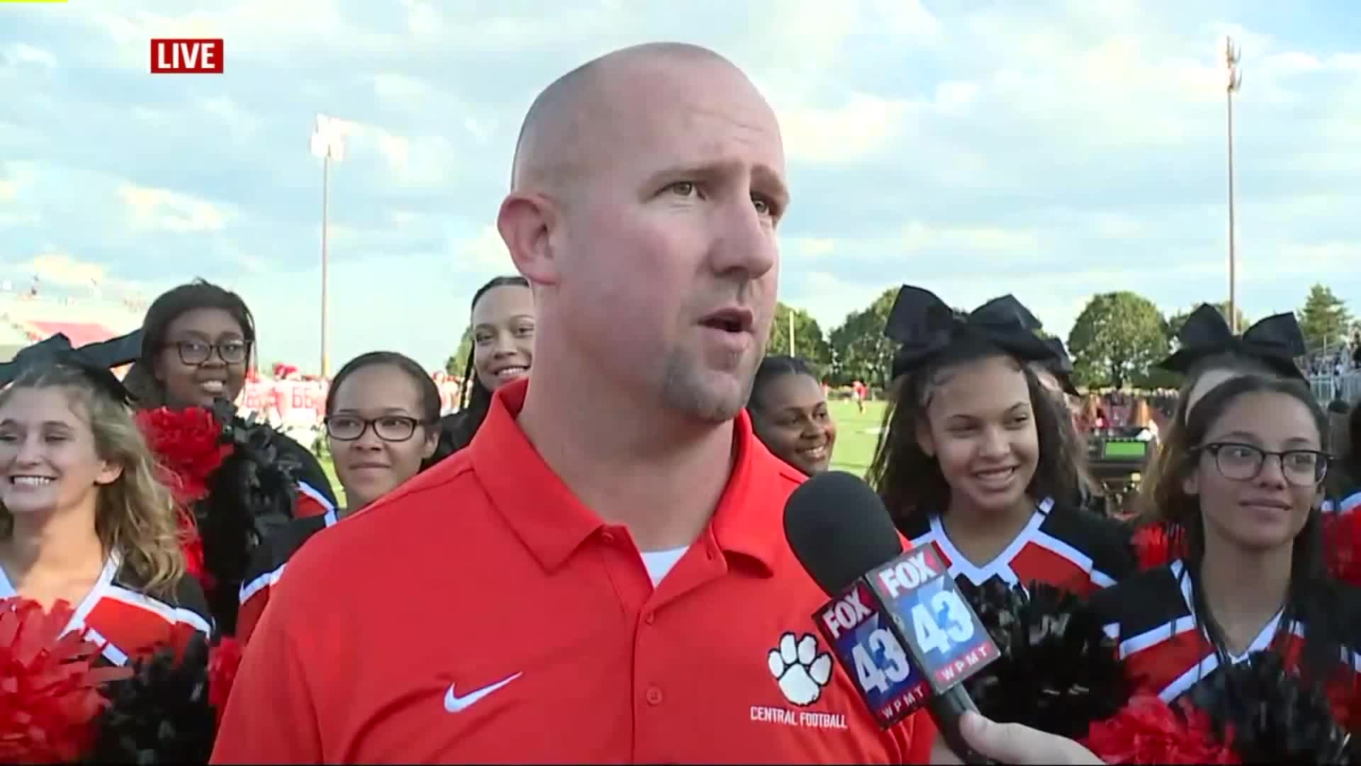 HSFF `Game of the Week` coaches interviews: Josh Oswalt "Central York Head Coach"