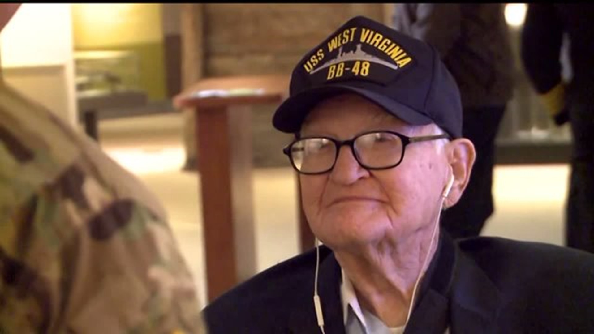 Oldest living Pearl Harbor Veteran
