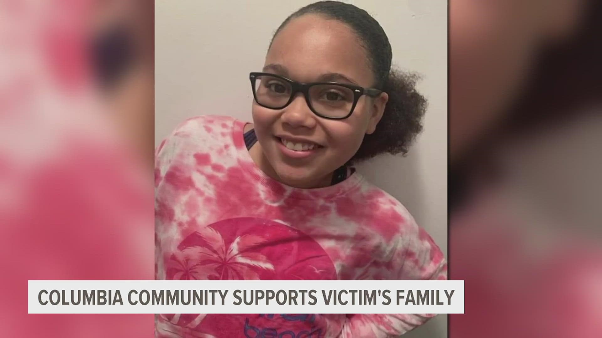 Columbia Middle School student Elaina Smith was found dead in a basement freezer on February 9.