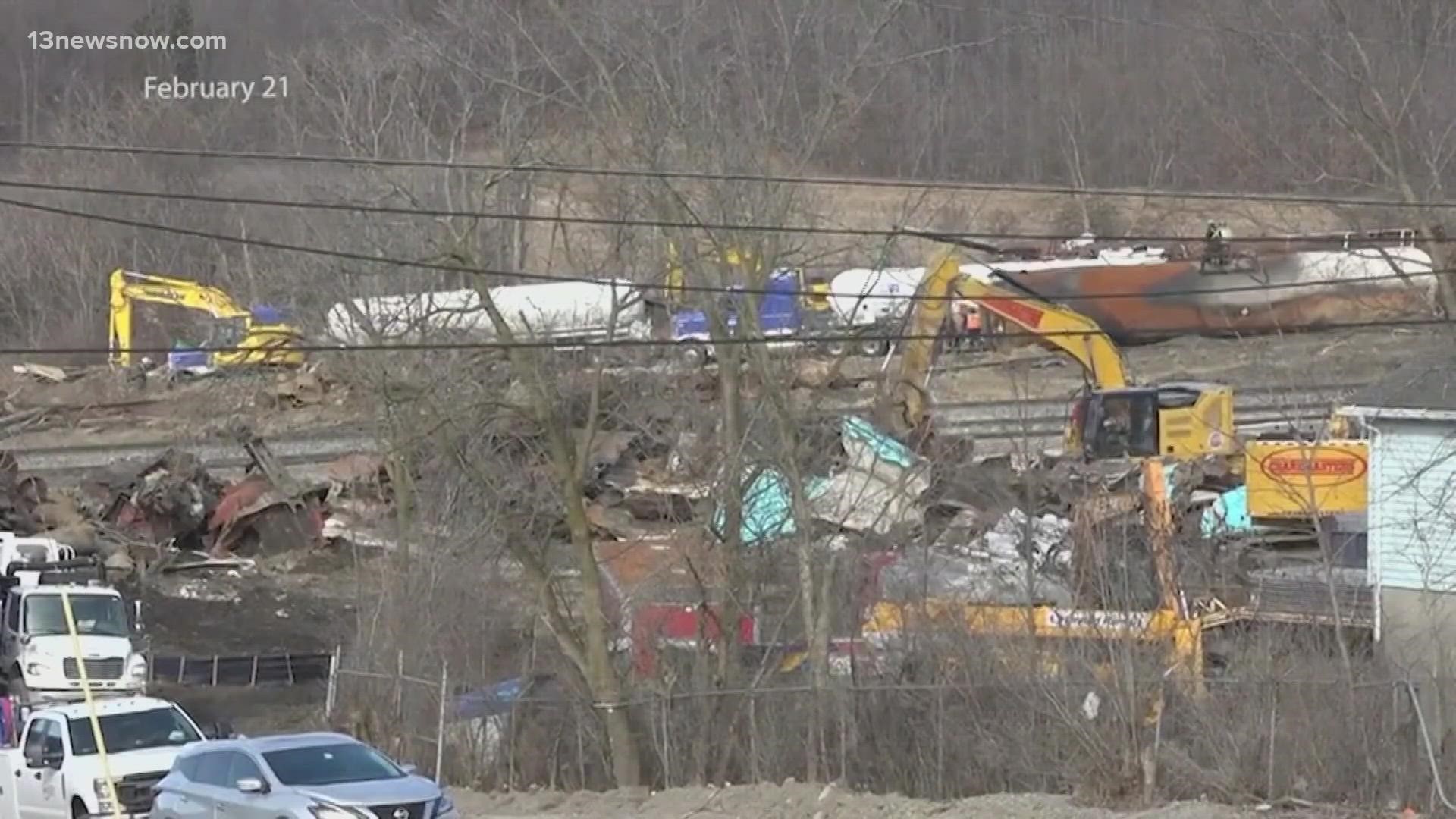 If a train derailed in a dense area, a report from a Pennsylvania non-profit shows millions of residents live within the potential blast radius.
