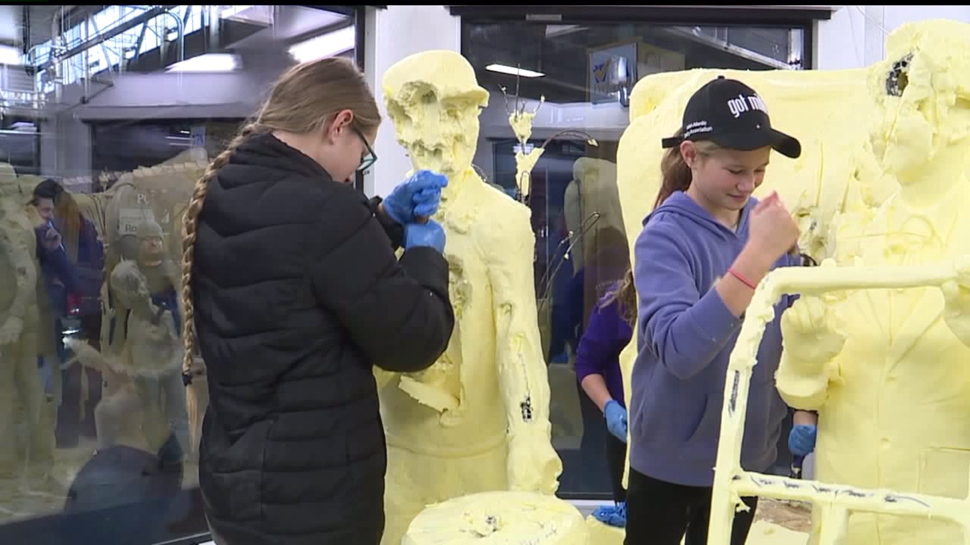 Farm Show butter sculpture will be used to power Juniata Co. dairy farm