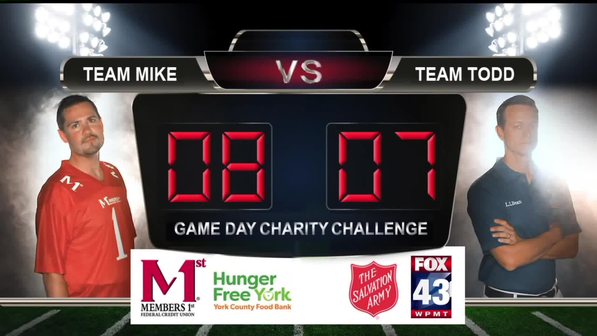 Game Day Charity Challenge Week 7
