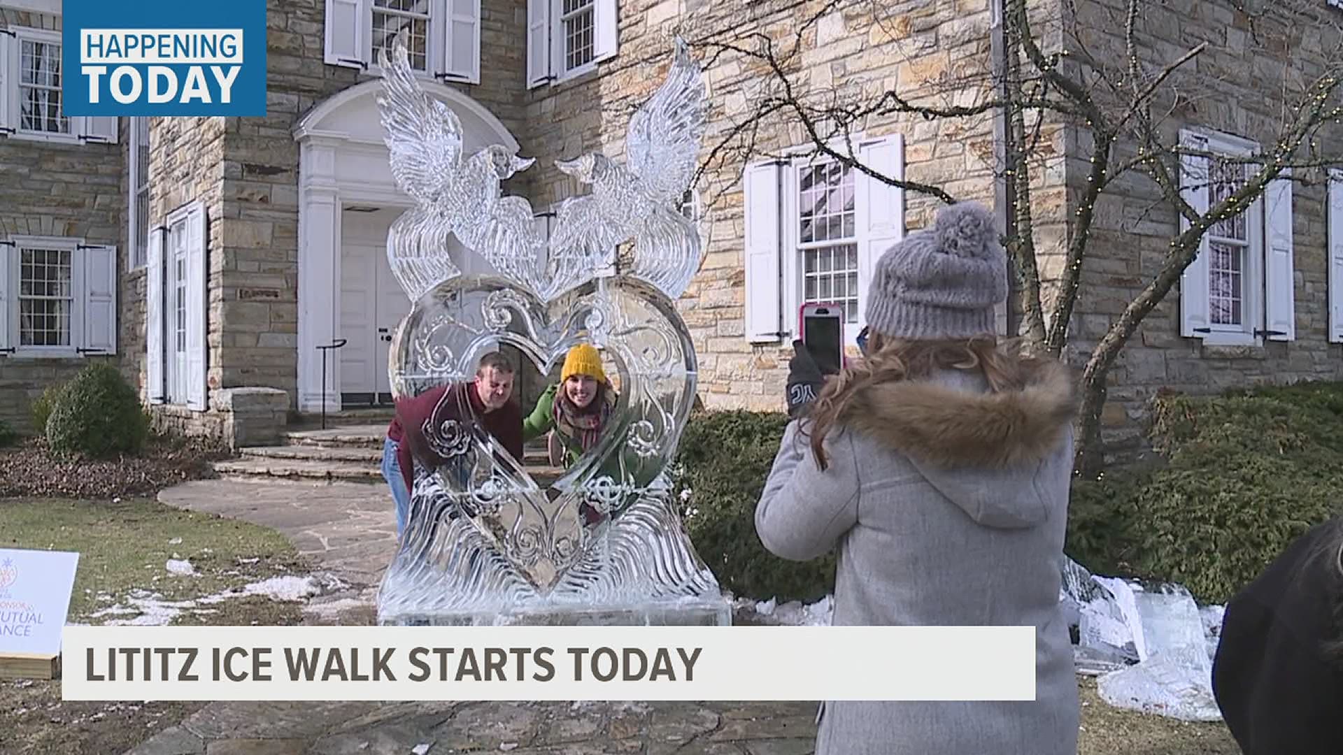 The Fire and Ice Festival is their second largest event. The Mayor of Lititz, and organizers of the festival hope to go back to the Fire and Ice tradition next year.