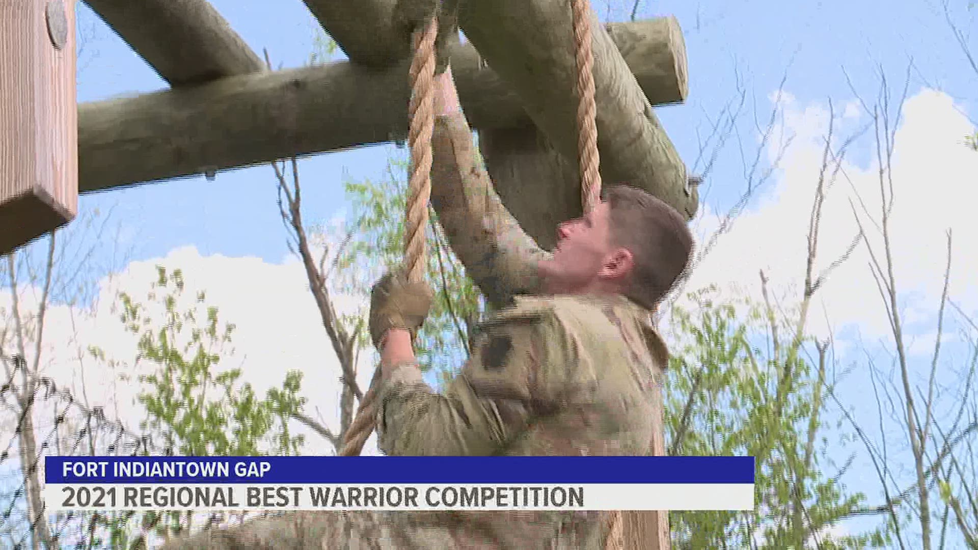Eleven American heroes are competing at Fort Indiantown Gap to be named the guard's best warrior.