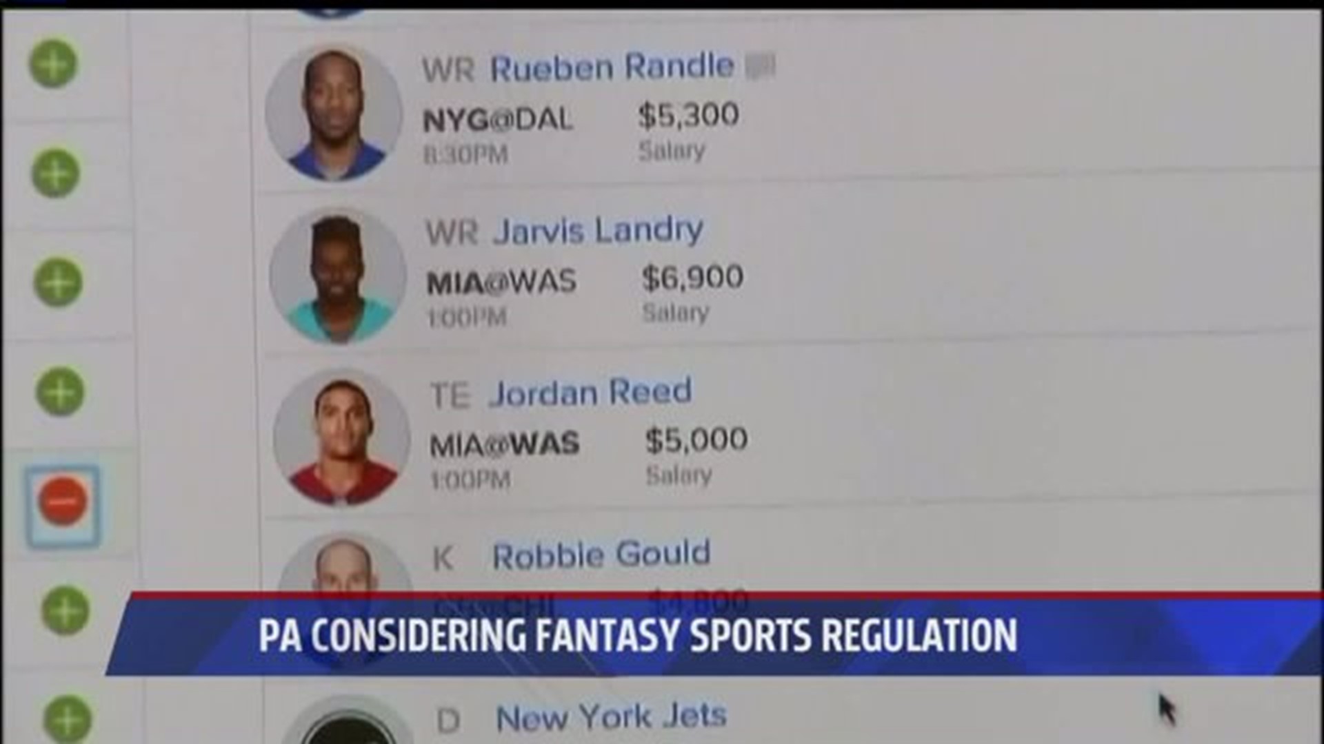 Pa. lawmakers discuss limiting fantasy sports legalization