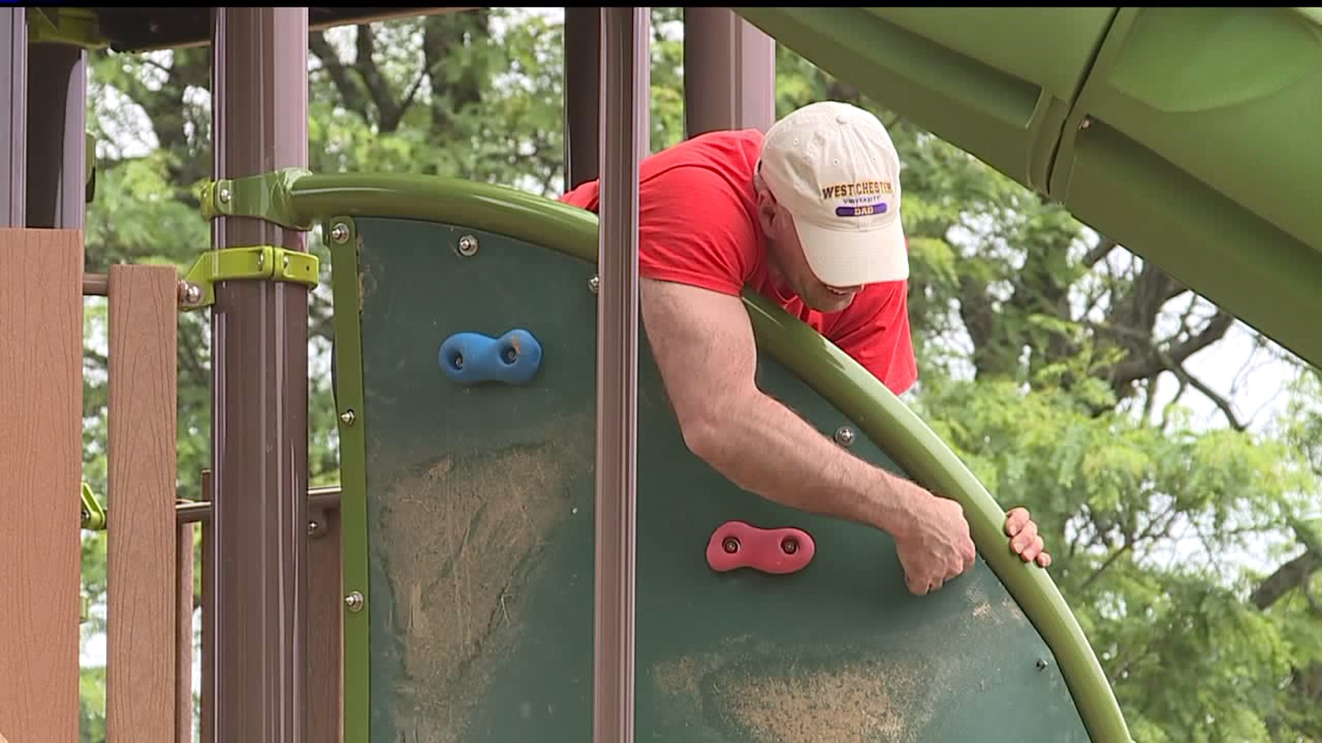 Community comes together to help build new innovative playground in York County