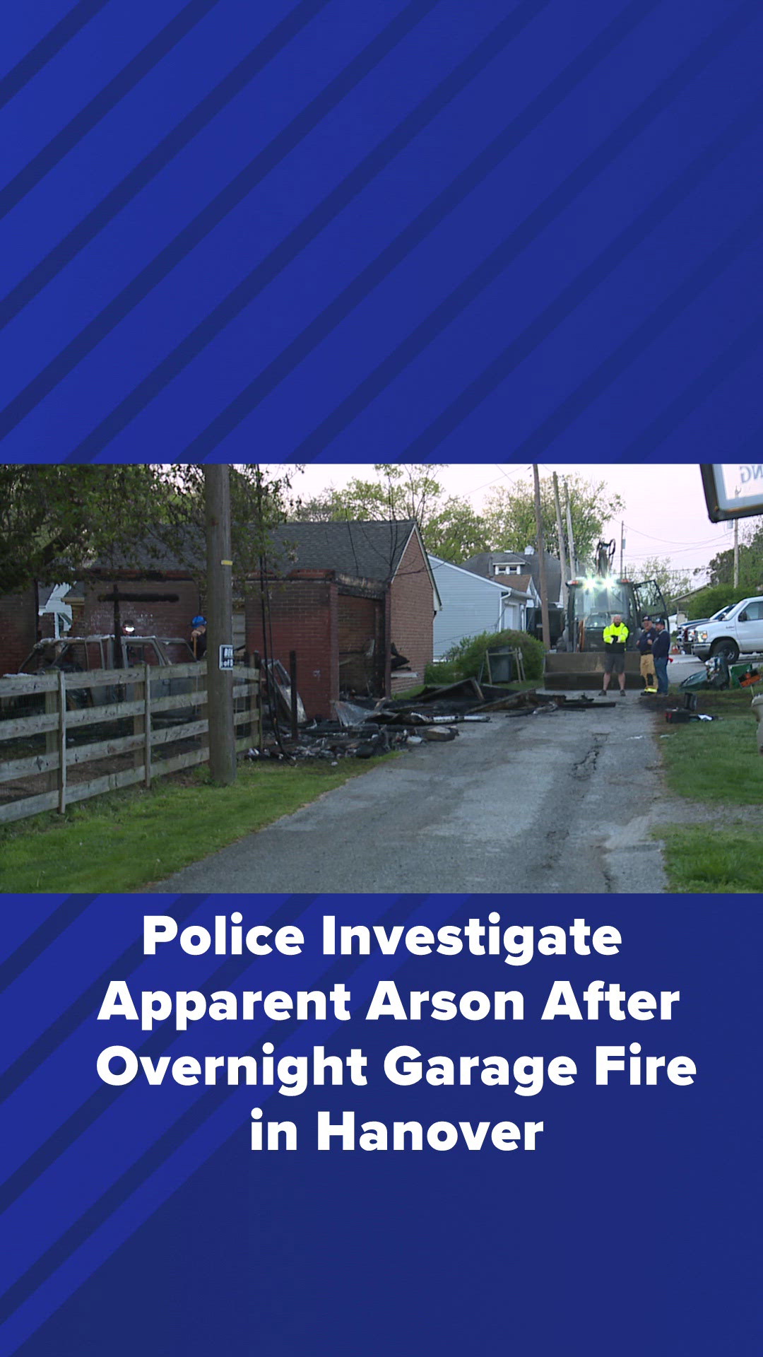 Police Investigate Apparent Arson After Overnight Garage Fire in ...