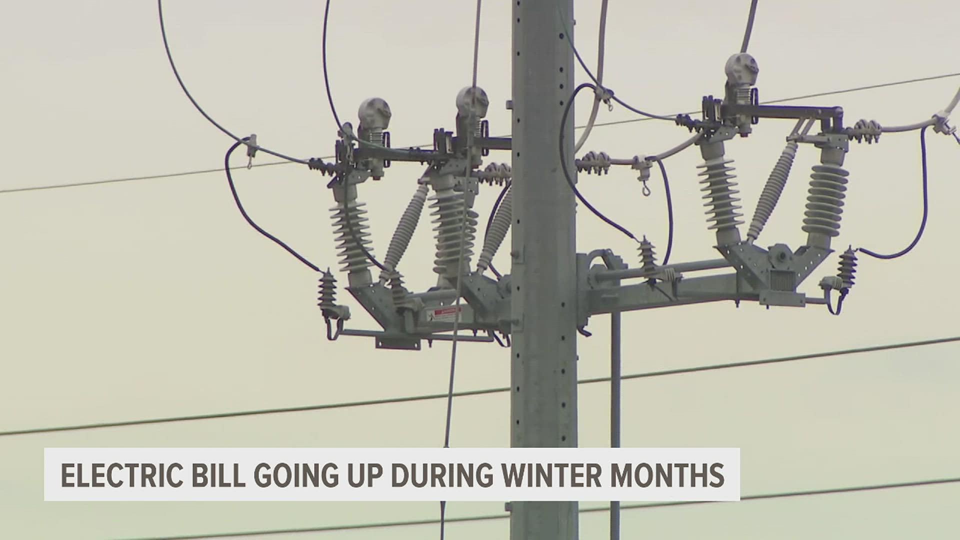 Experts say people can implement some tips to help customers use electricity wisely during the cold winter months.