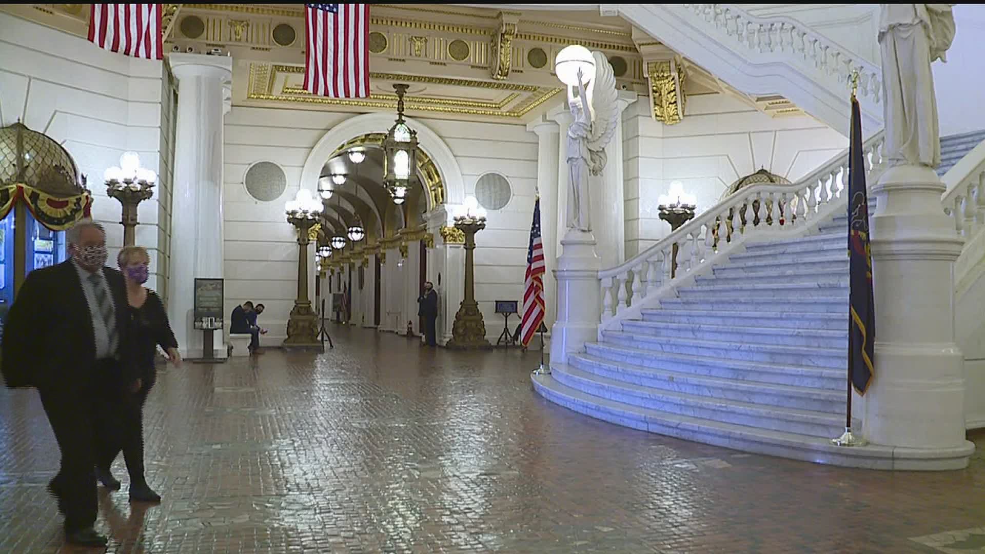 Pennsylvania will spend nearly $5 million on a contract to sterilize the Capitol Complex, which includes the Capitol building itself and nearby office buildings.