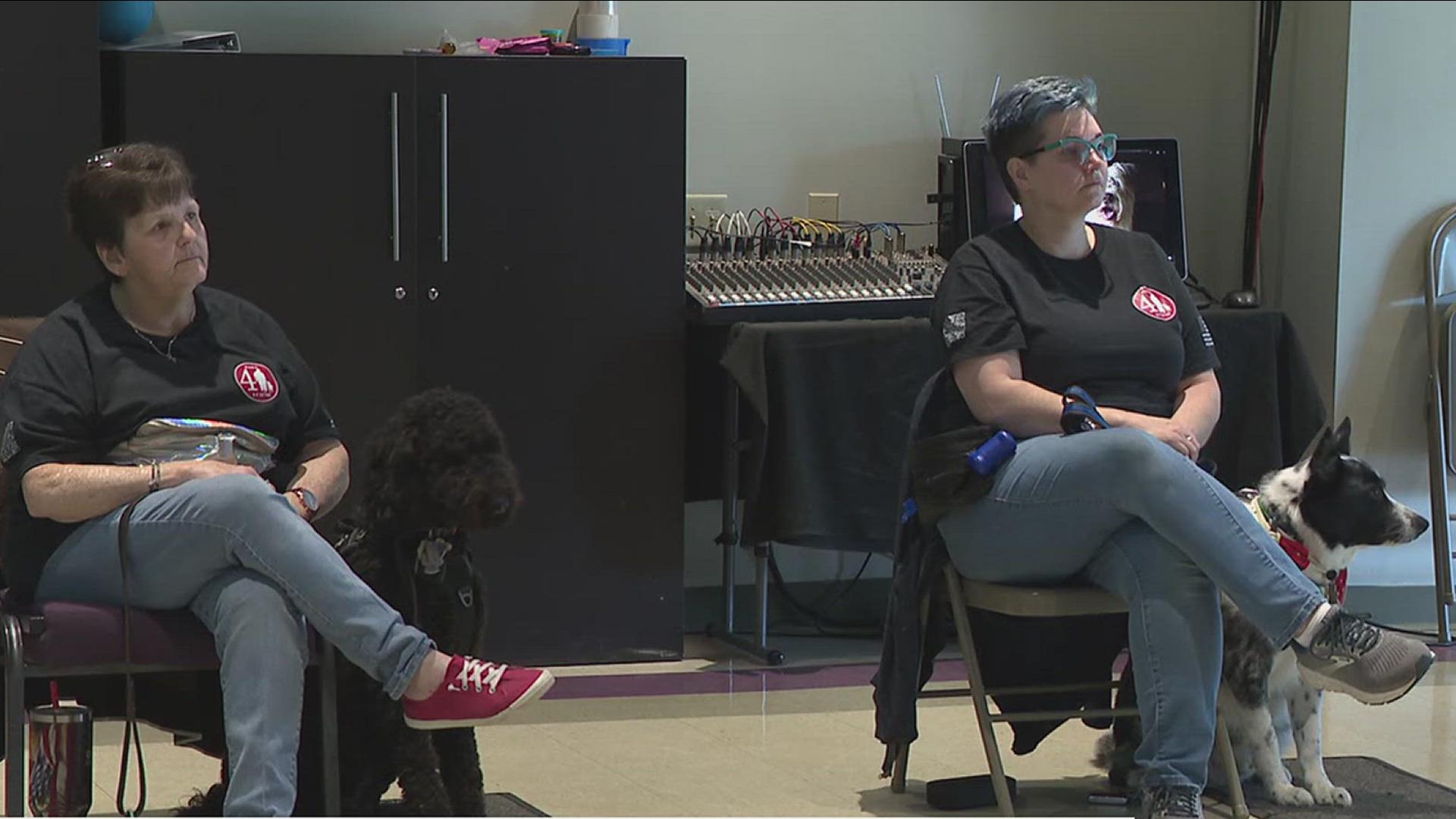 An organization that trains many different types of dogs to be service animals says a bigger space is necessary to continue its success.