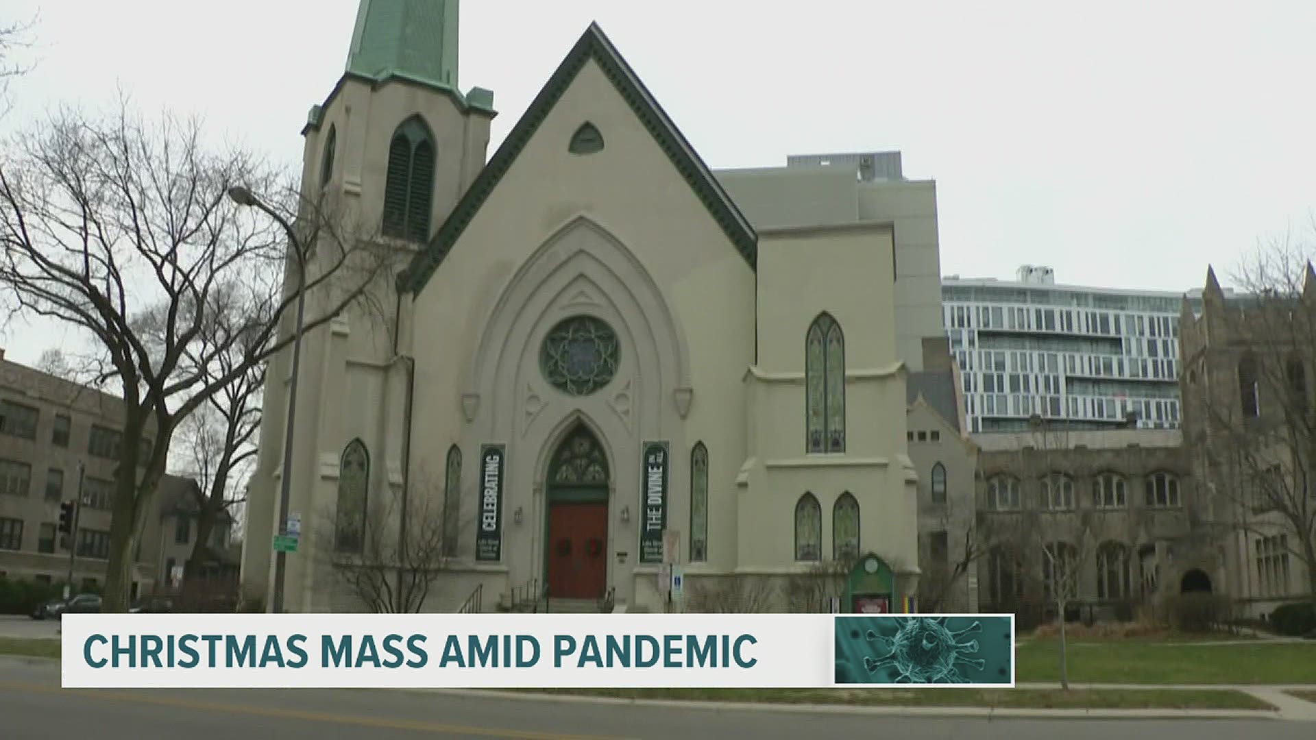 On Christmas Eve 2020, many church masses looked very different from other years’, due to the pandemic.