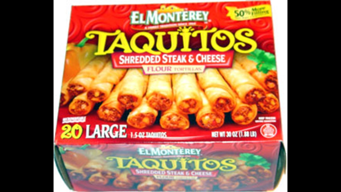 Voluntary recall of El Monterey Taquitos