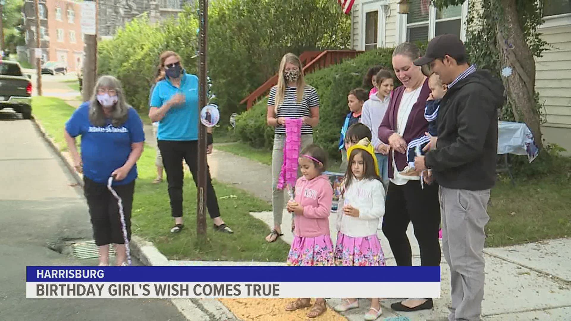 Birthday girl, Abby, gets her wish, thanks to the Make A Wish Foundation