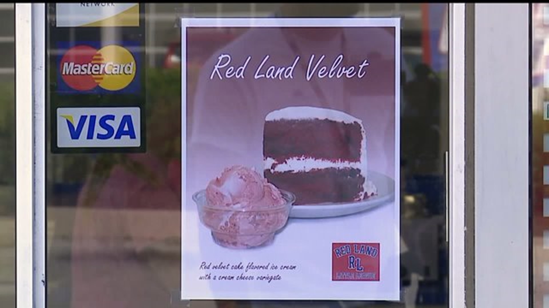 Handel`s Ice Cream shows support for Red Land