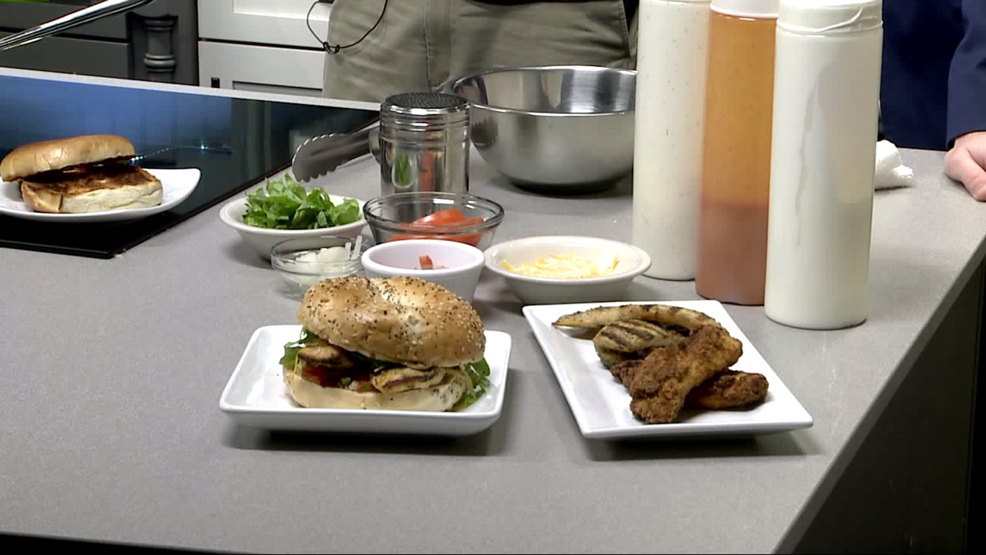 Joey`s Chicken Shack stops by the FOX43 Kitchen for National Bagel Day