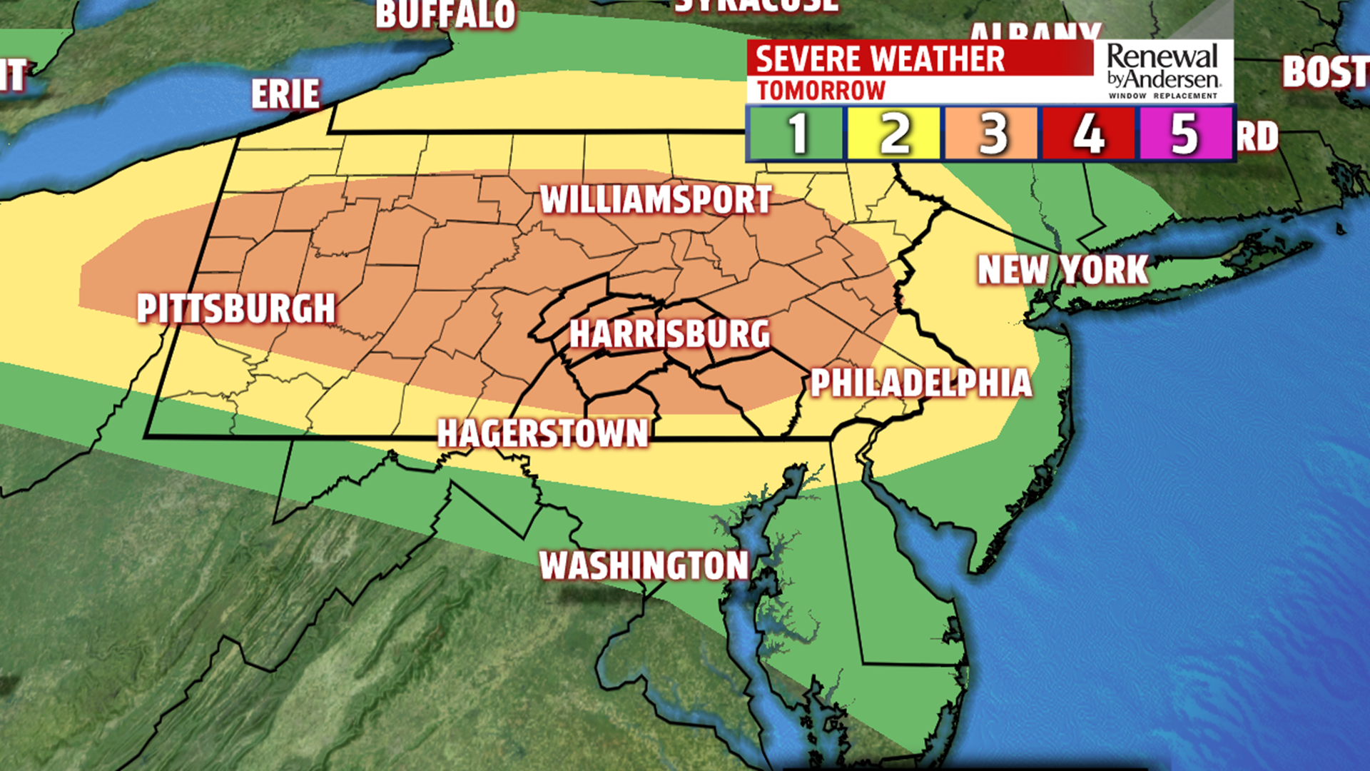 Strong to severe thunderstorms possible Tuesday, and again Wednesday ...