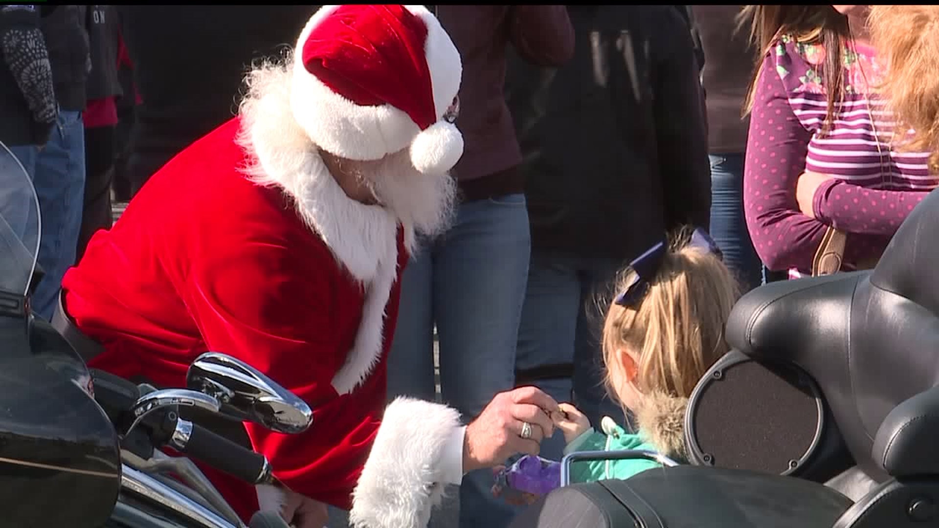 Bikers deliver toys to young patients at Penn State Hershey Children`s Hospital