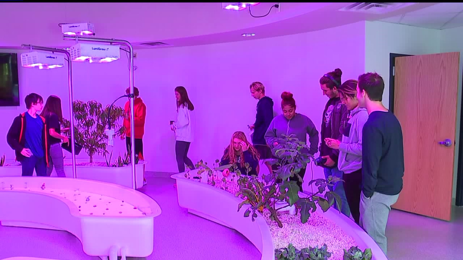 New Aquaponics Lab Teaches Science, Business and More