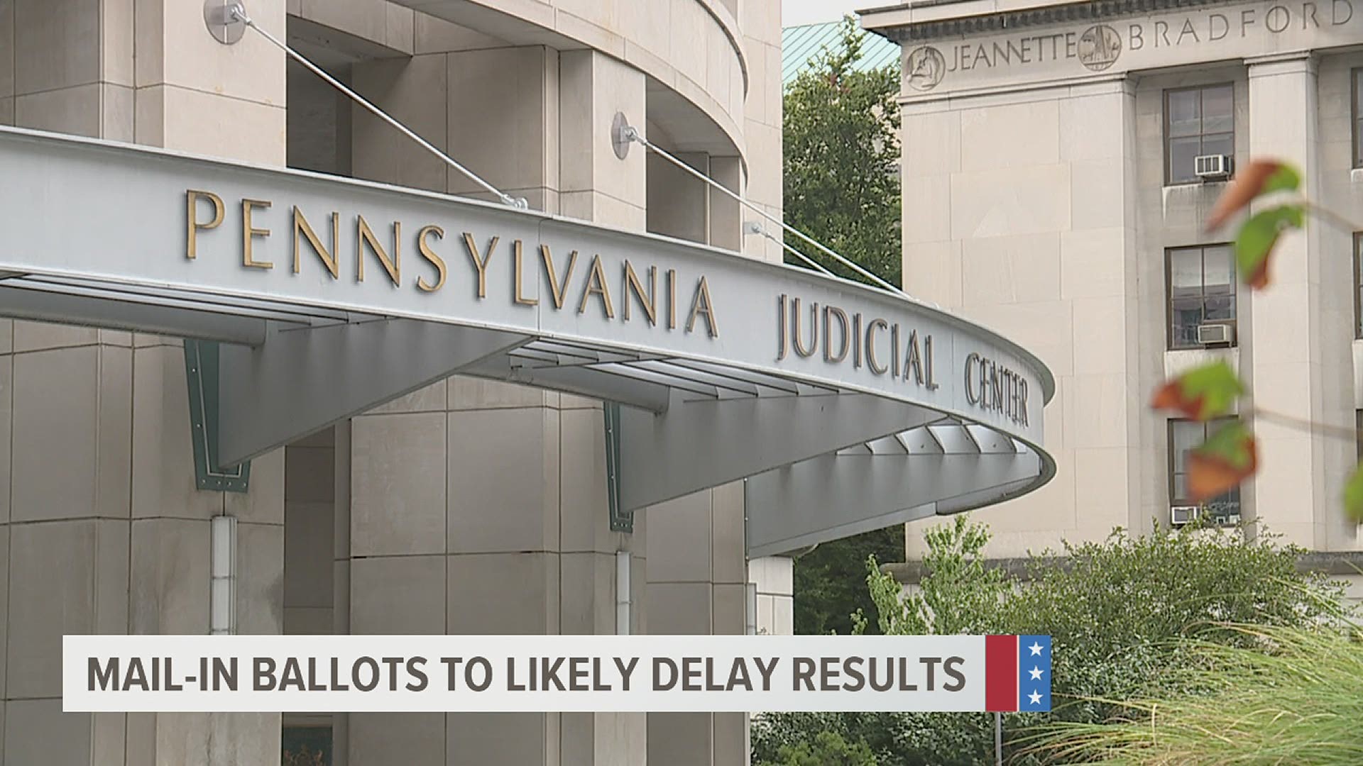 The Pennsylvania Supreme Court ruled mail-in ballots can be accepted the three days following the election, so long they are post marked by Nov. 3rd.