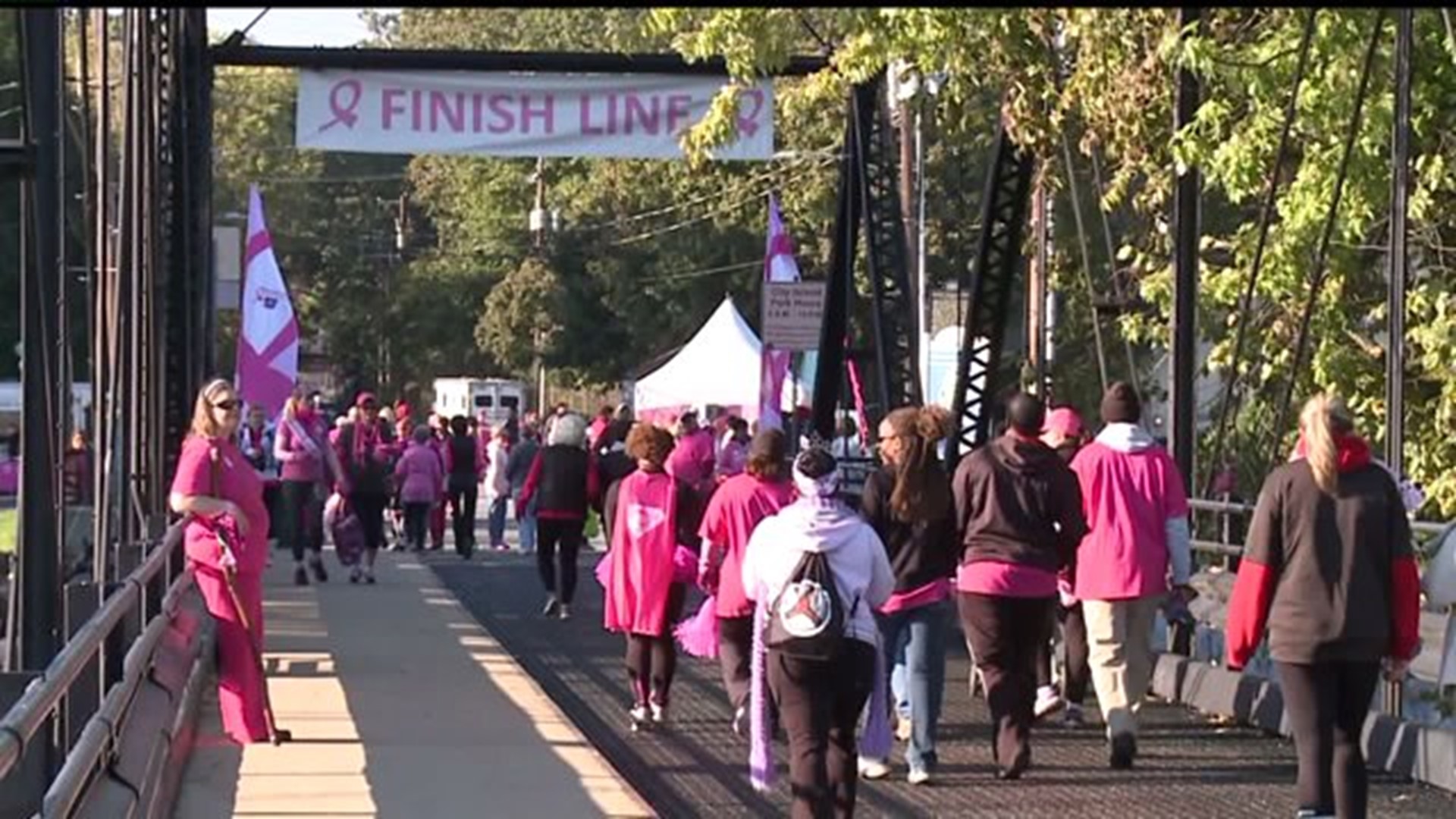 One of nation`s largest "Making Strides Against Breast Cancer" events held in Central Pennsylvania