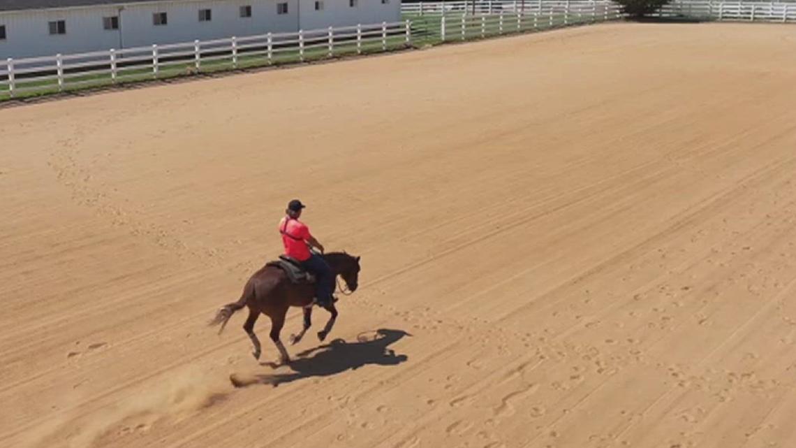 Pennsylvania's reining king rides high