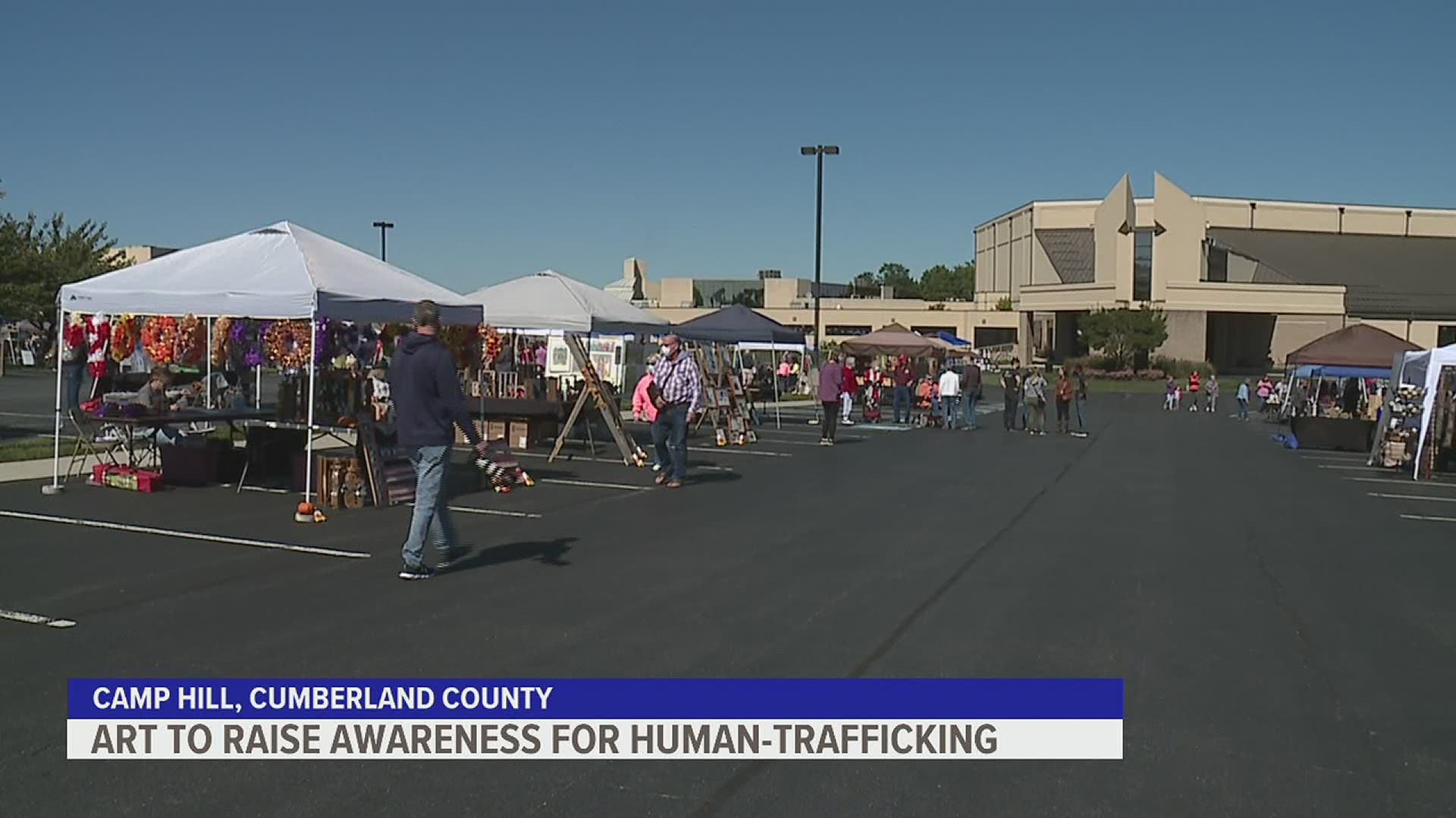 The festival is held to raise awareness and support for victims of human trafficking.