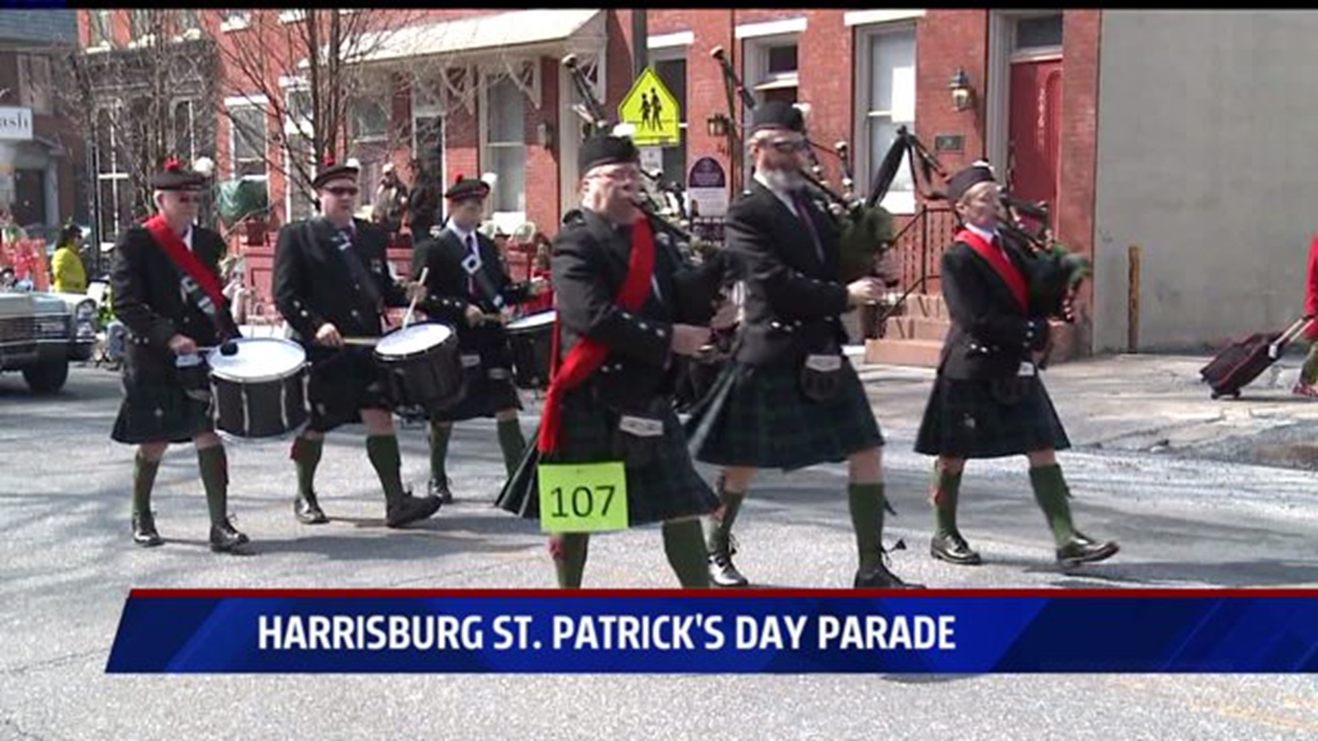 Downtown Harrisburg turns lucky during St. Patrick`s Day parade