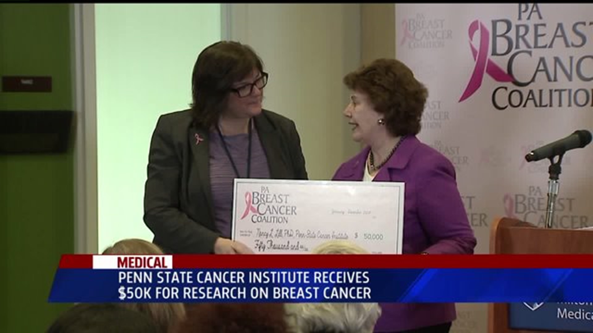 Penn State team receives $50,000 grant for breast cancer research