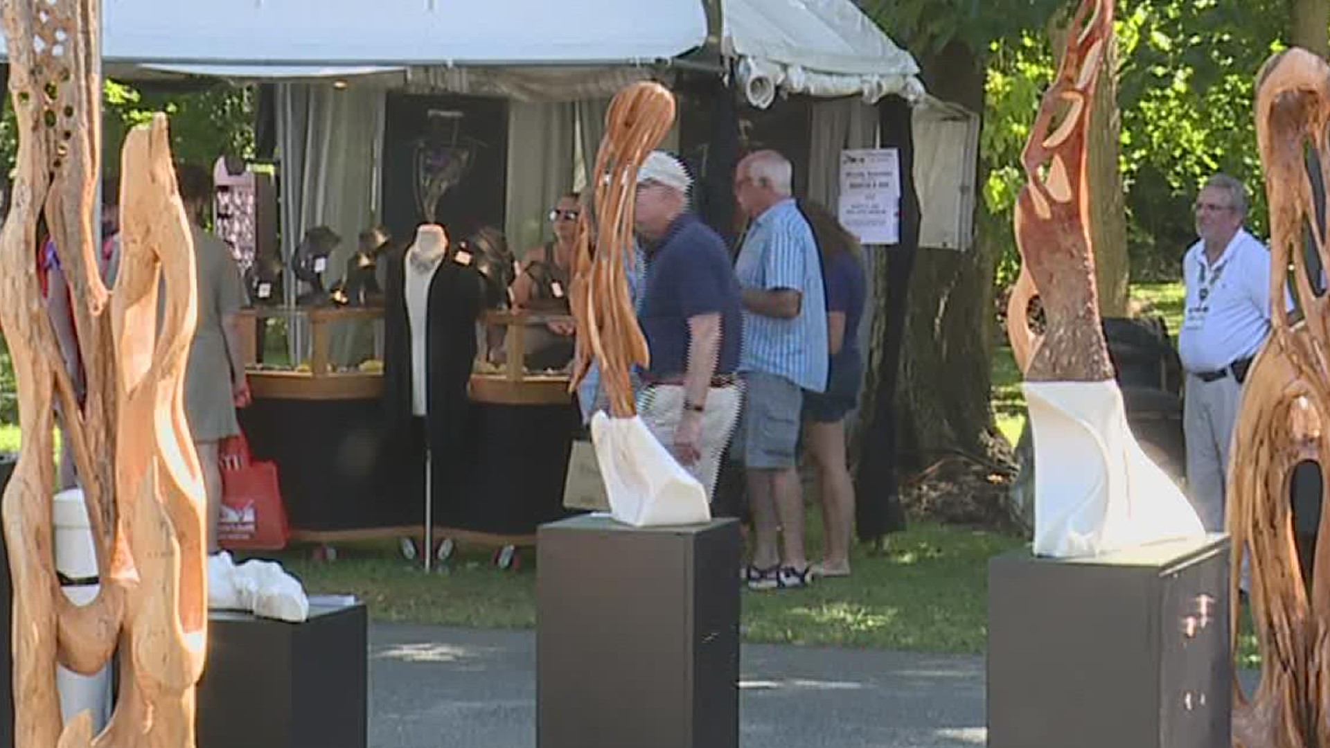 Over 200 artists traveled to Pennsylvania to show off their art.